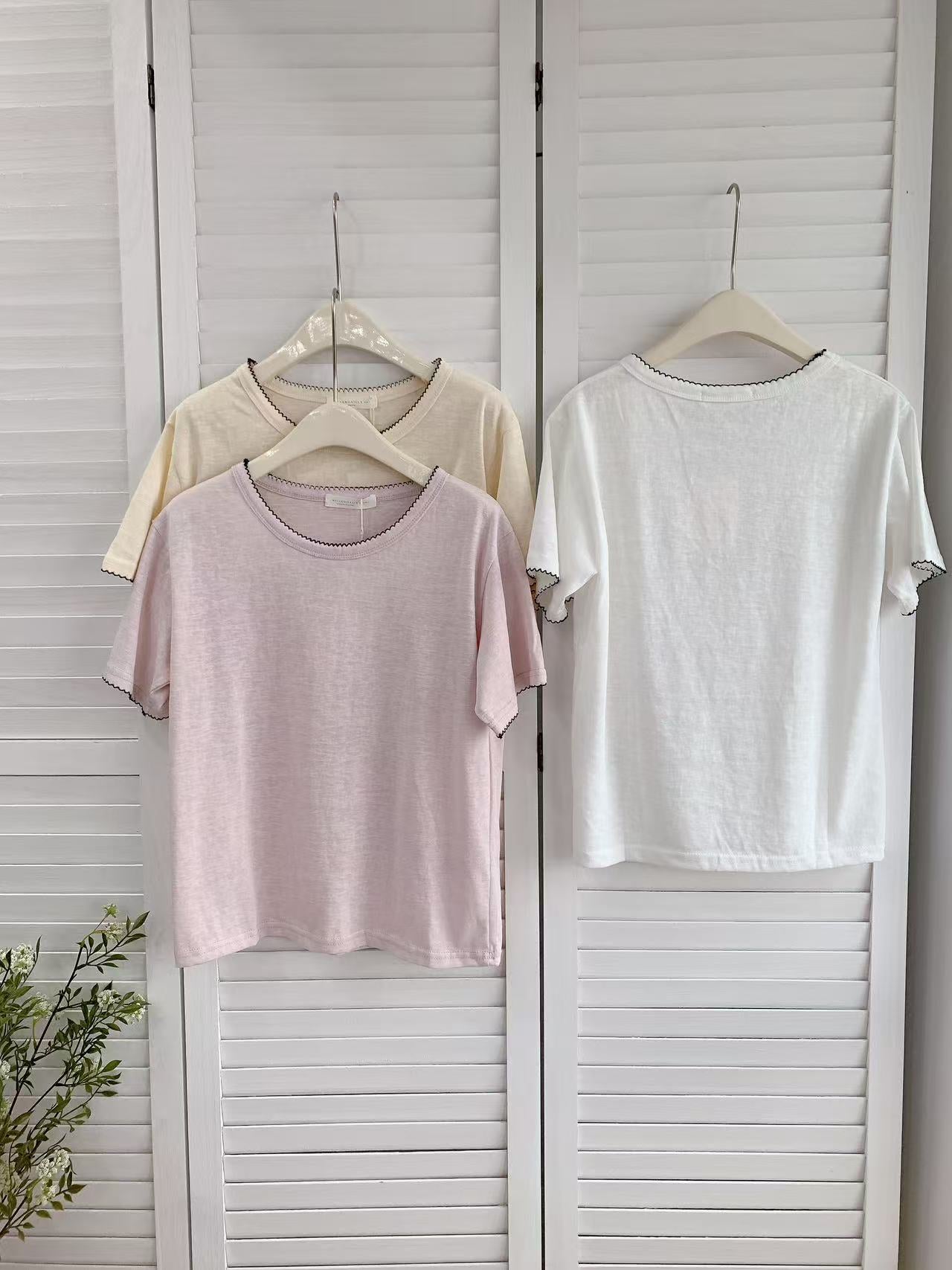 HELLO MILK TEE- 86402 百搭短袖