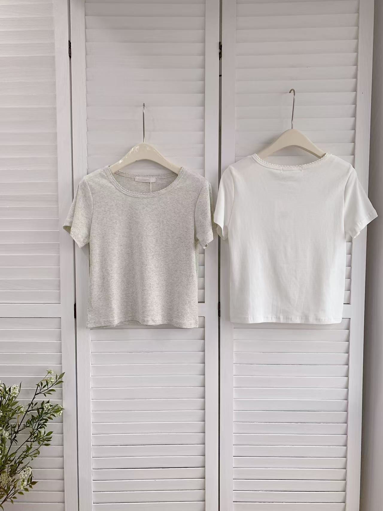 HELLO MILK TEE- 86403 韓系短袖