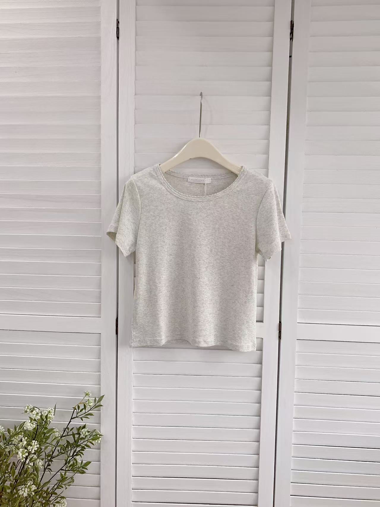 HELLO MILK TEE- 86403 韓系短袖