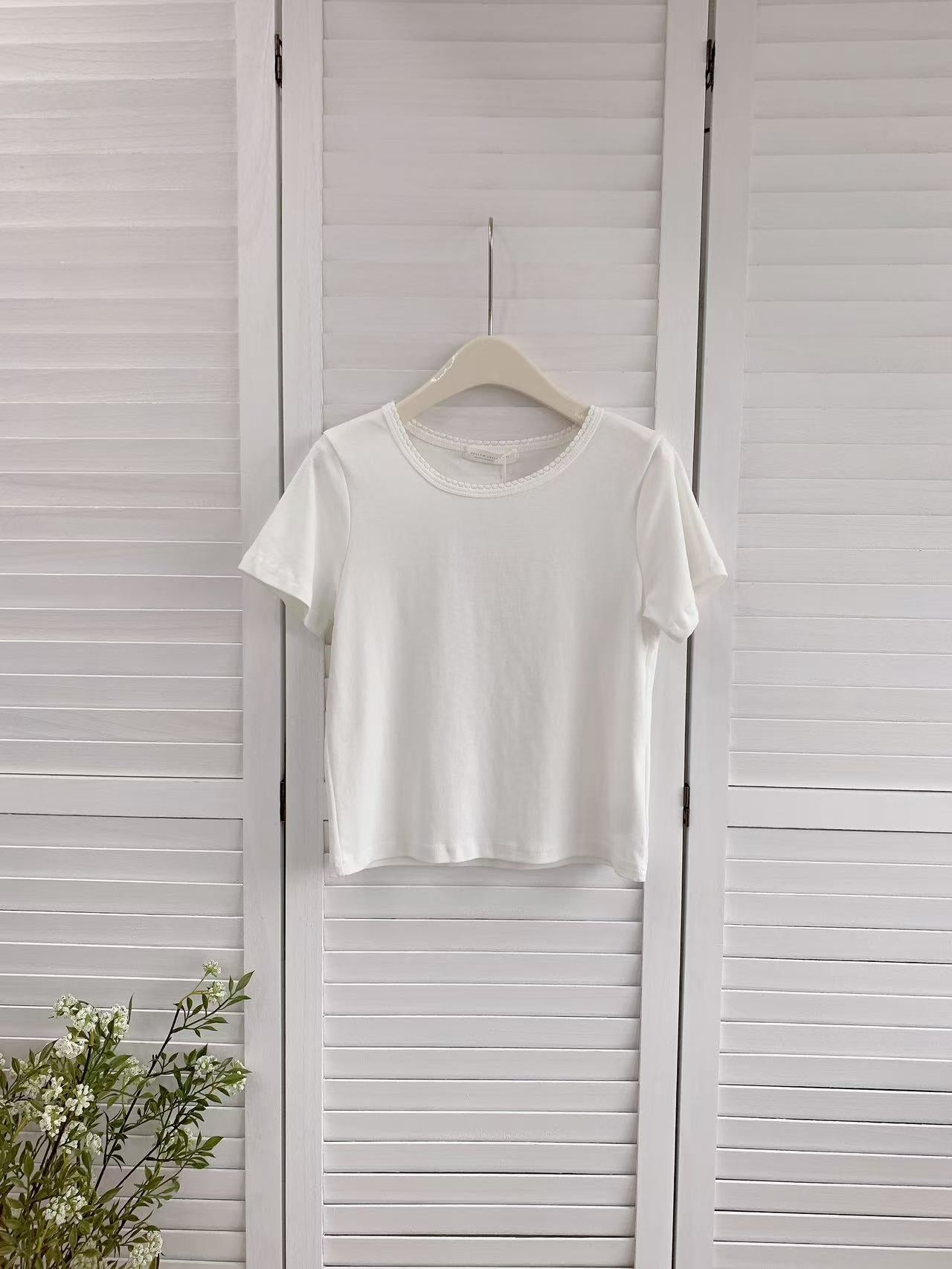 HELLO MILK TEE- 86403 韓系短袖