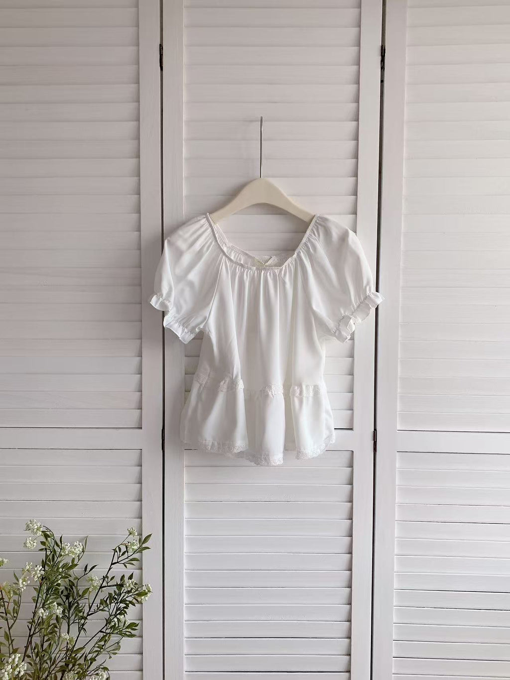 HELLO MILK TEE- 86416 韓系百搭衫