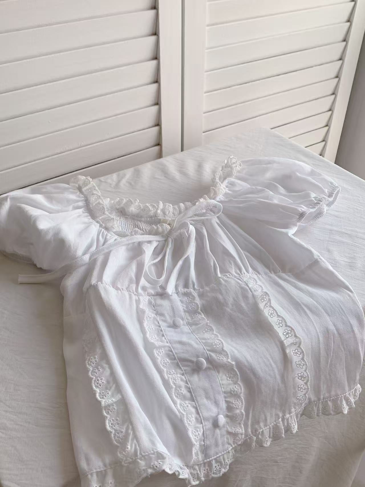 HELLO MILK TEE- 86450 純色小衫