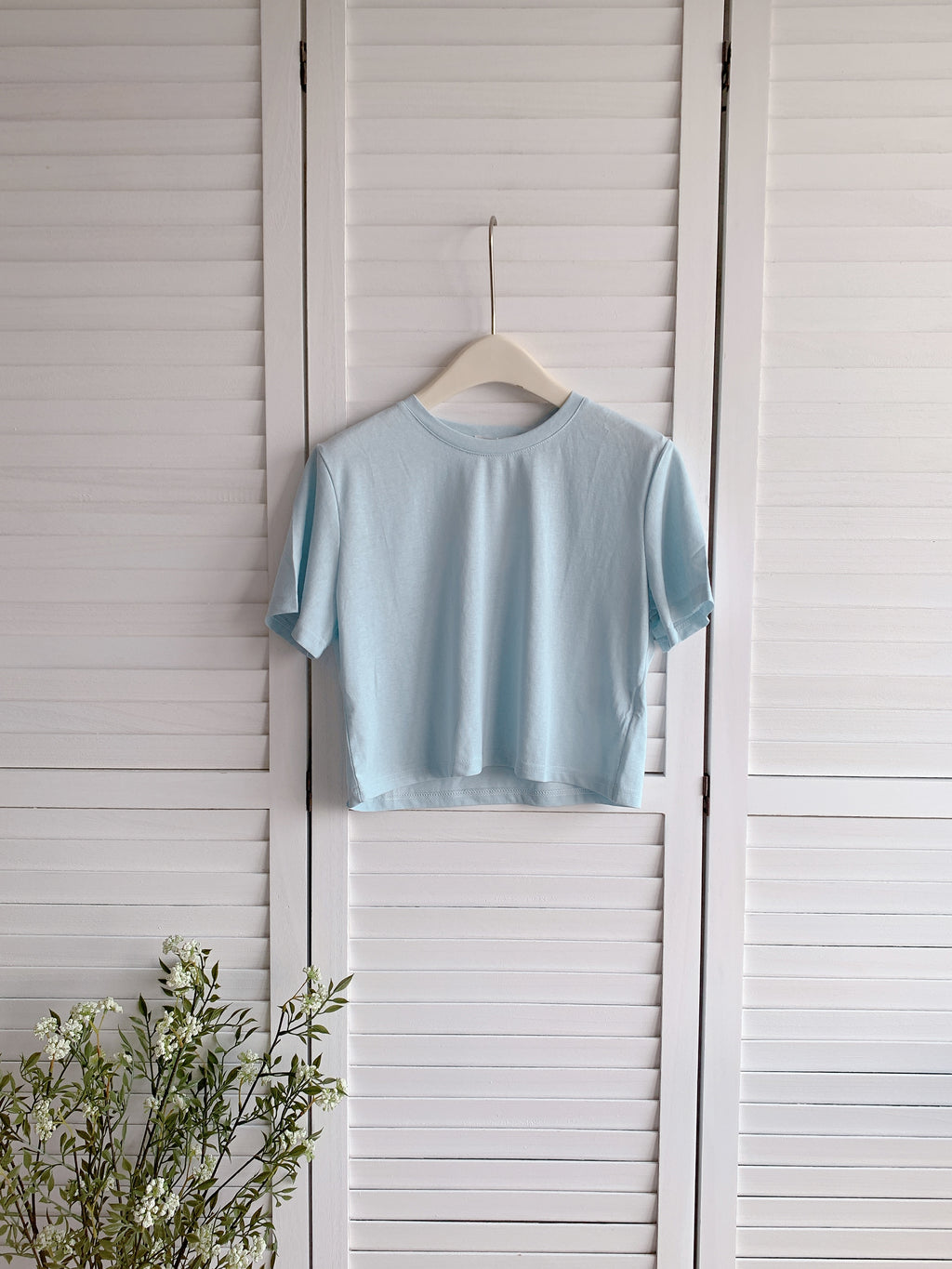 HELLO MILK TEE- 86404 淨版短袖