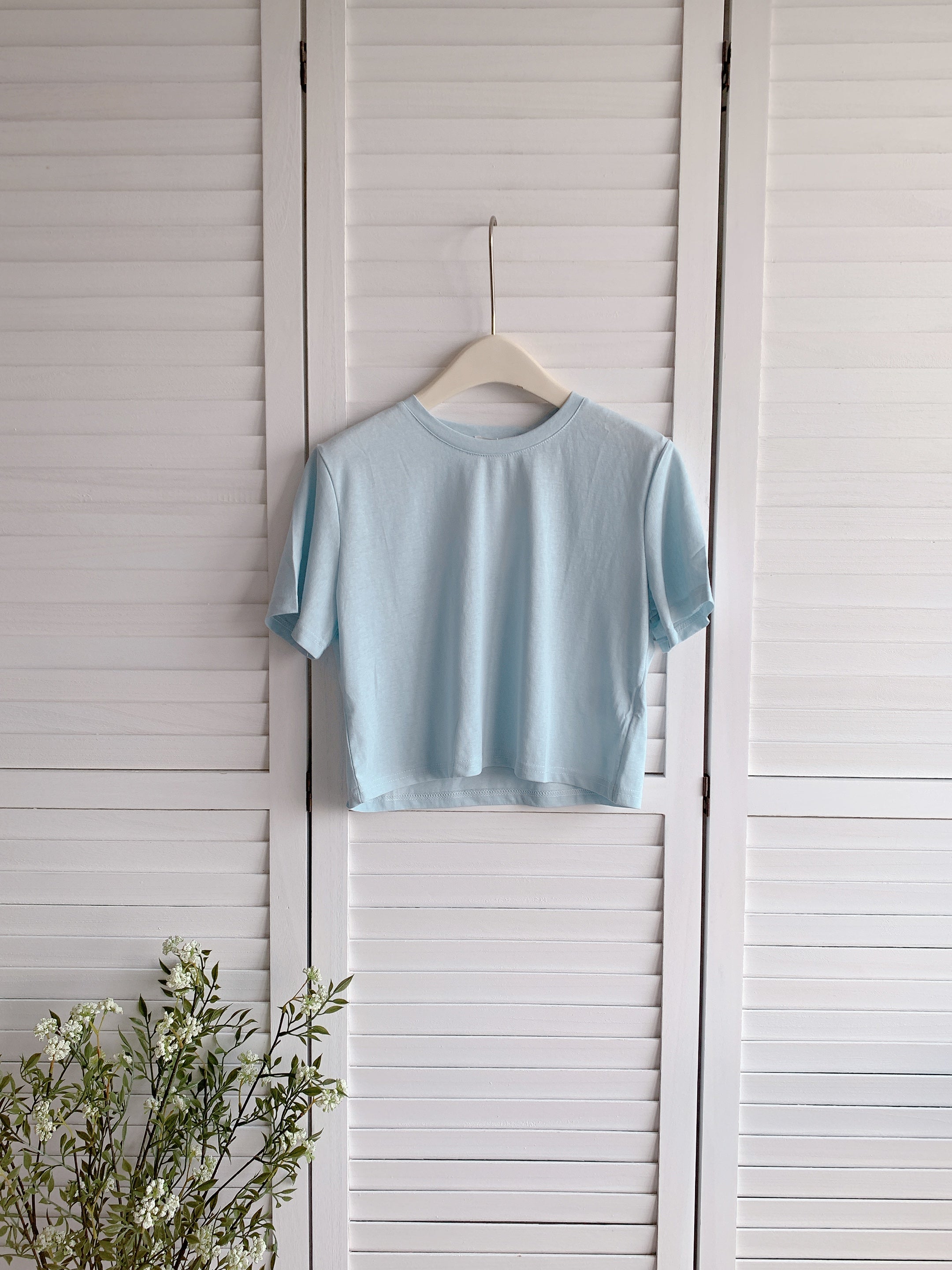 HELLO MILK TEE- 86404 淨版短袖