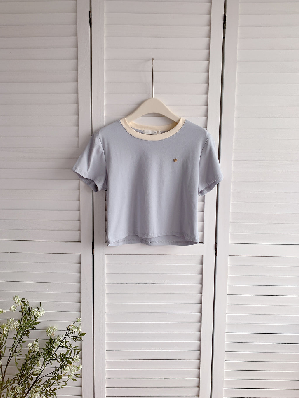 HELLO MILK TEE- 86371  圓領短袖