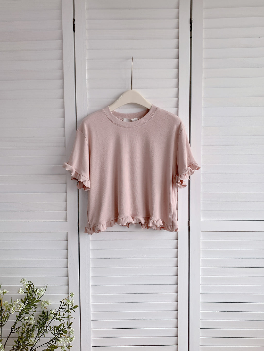 HELLO MILK TEE- 86471  純色短袖