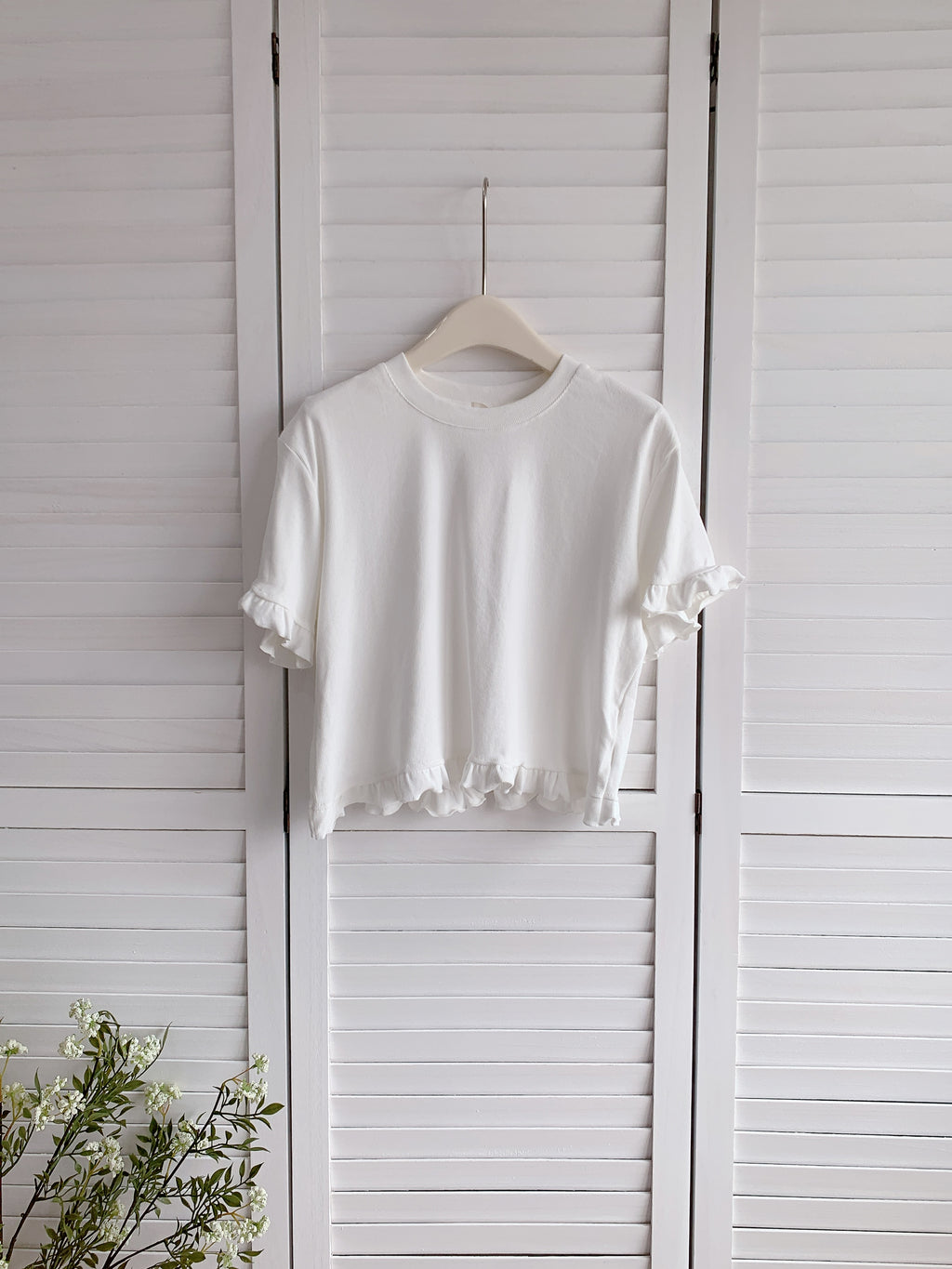 HELLO MILK TEE- 86471  純色短袖