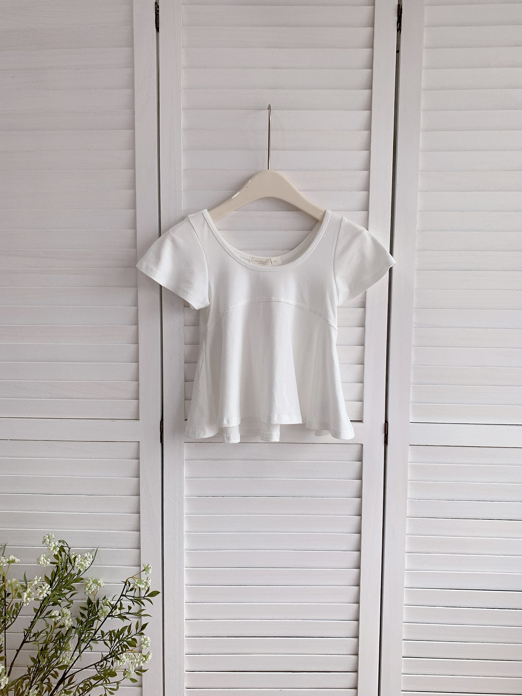 HELLO MILK TEE- 86470  圓領短袖