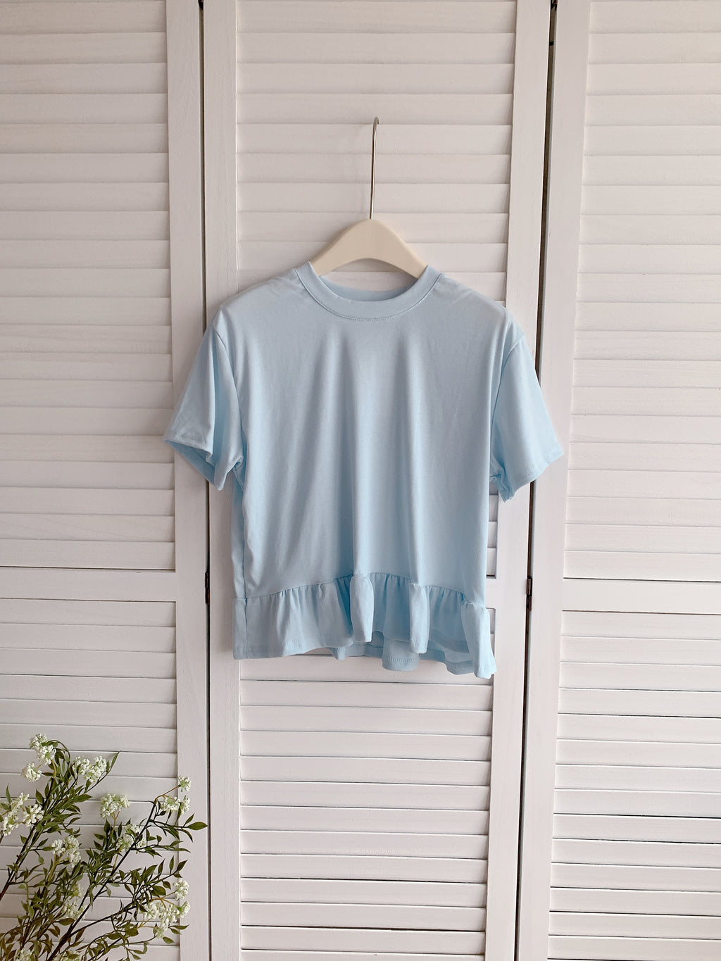 HELLO MILK TEE- 86474  百搭短袖