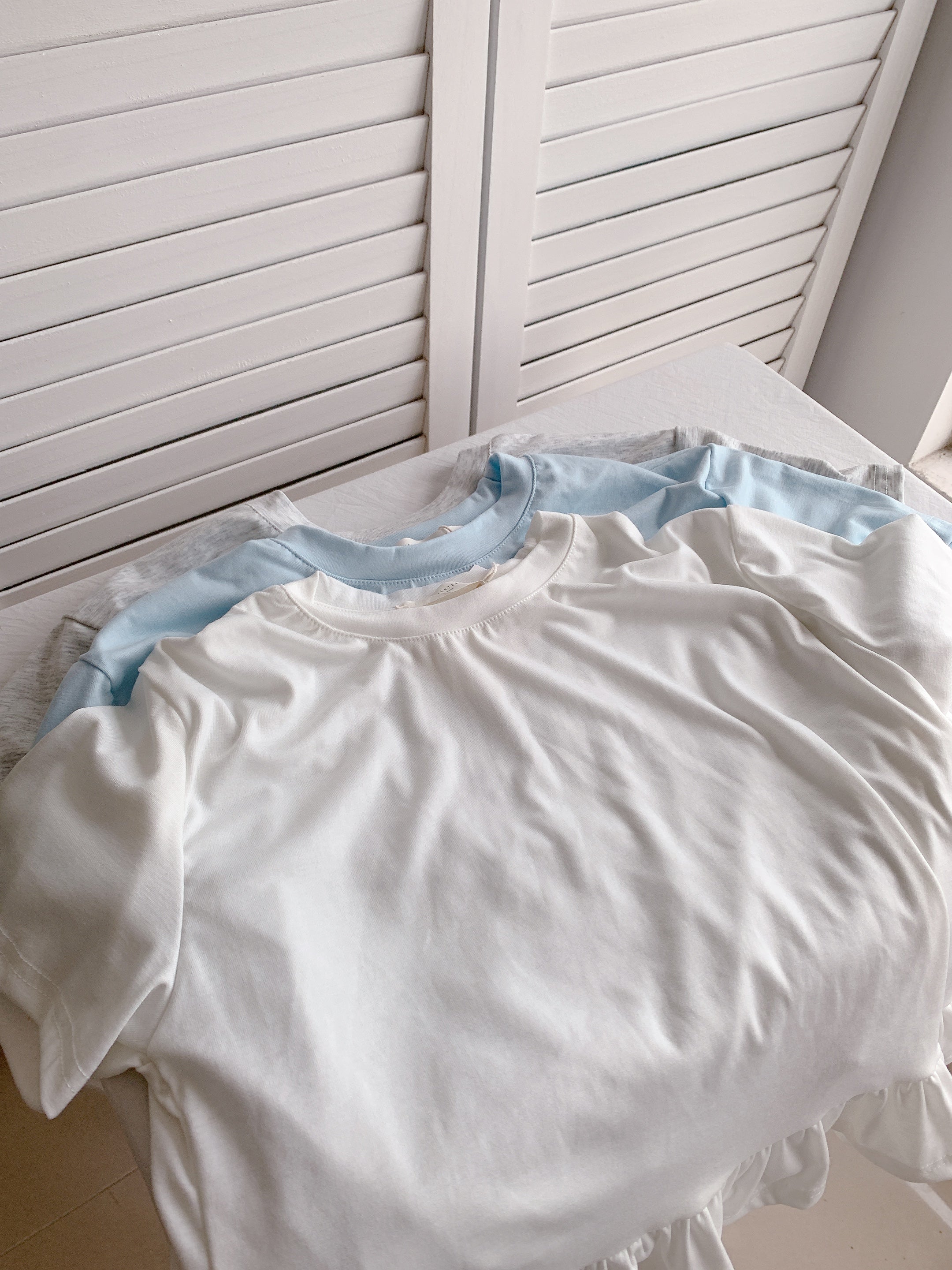 HELLO MILK TEE- 86474  百搭短袖