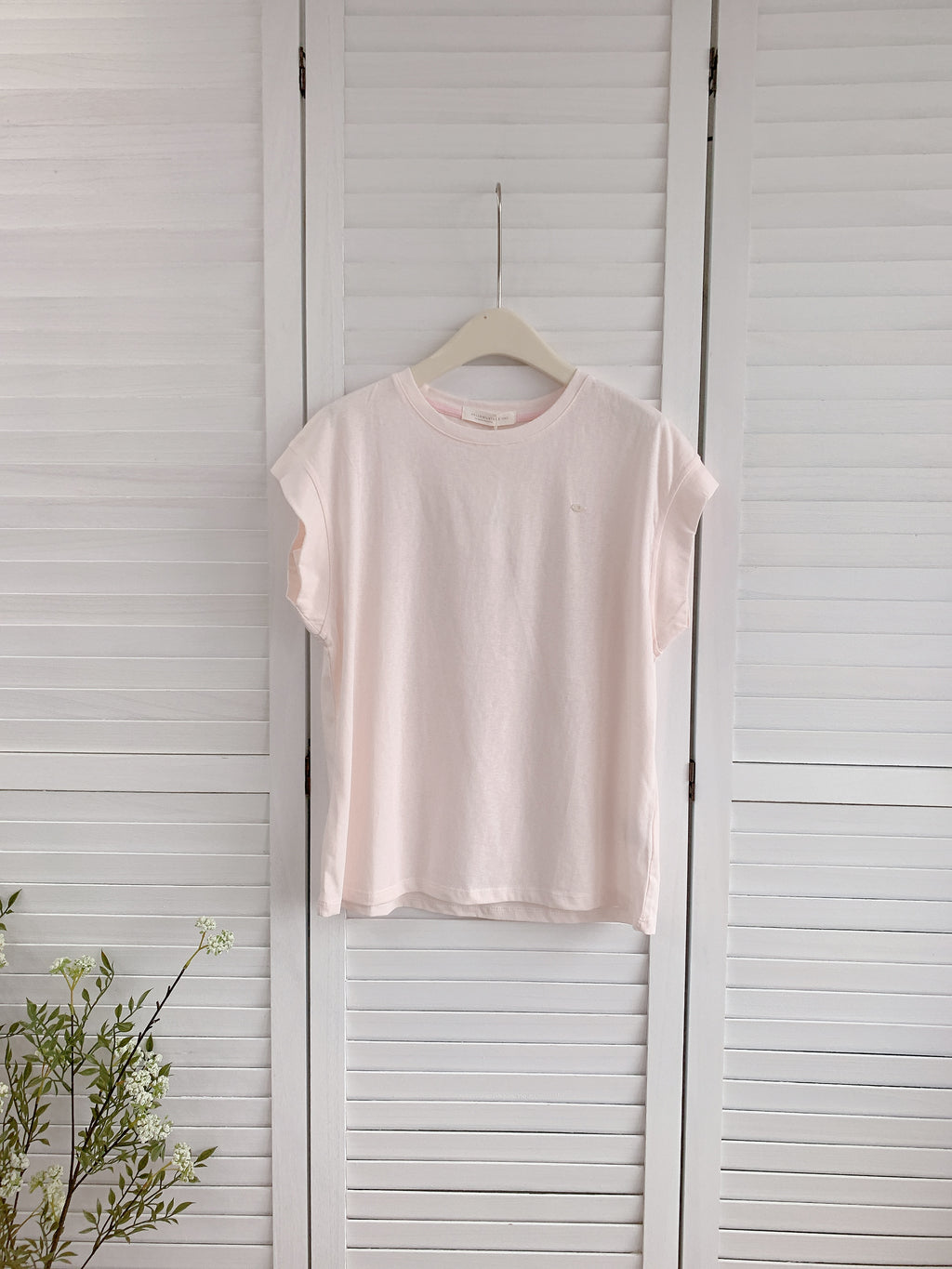 HELLO MILK TEE- 86502  簡約短袖