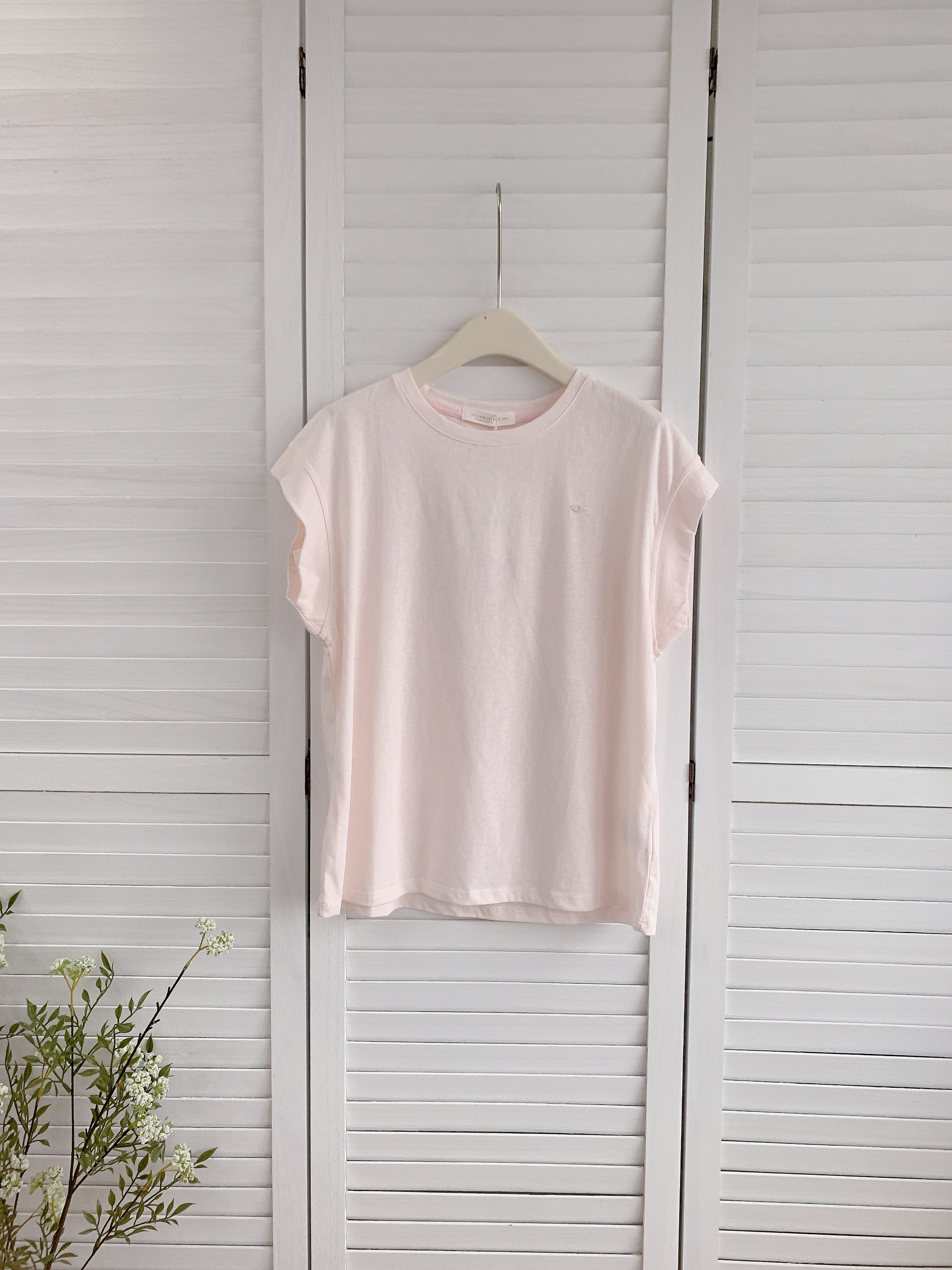 HELLO MILK TEE- 86502  簡約短袖