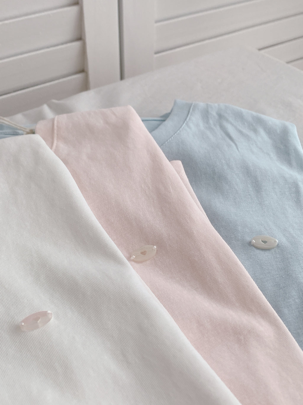 HELLO MILK TEE- 86502  簡約短袖
