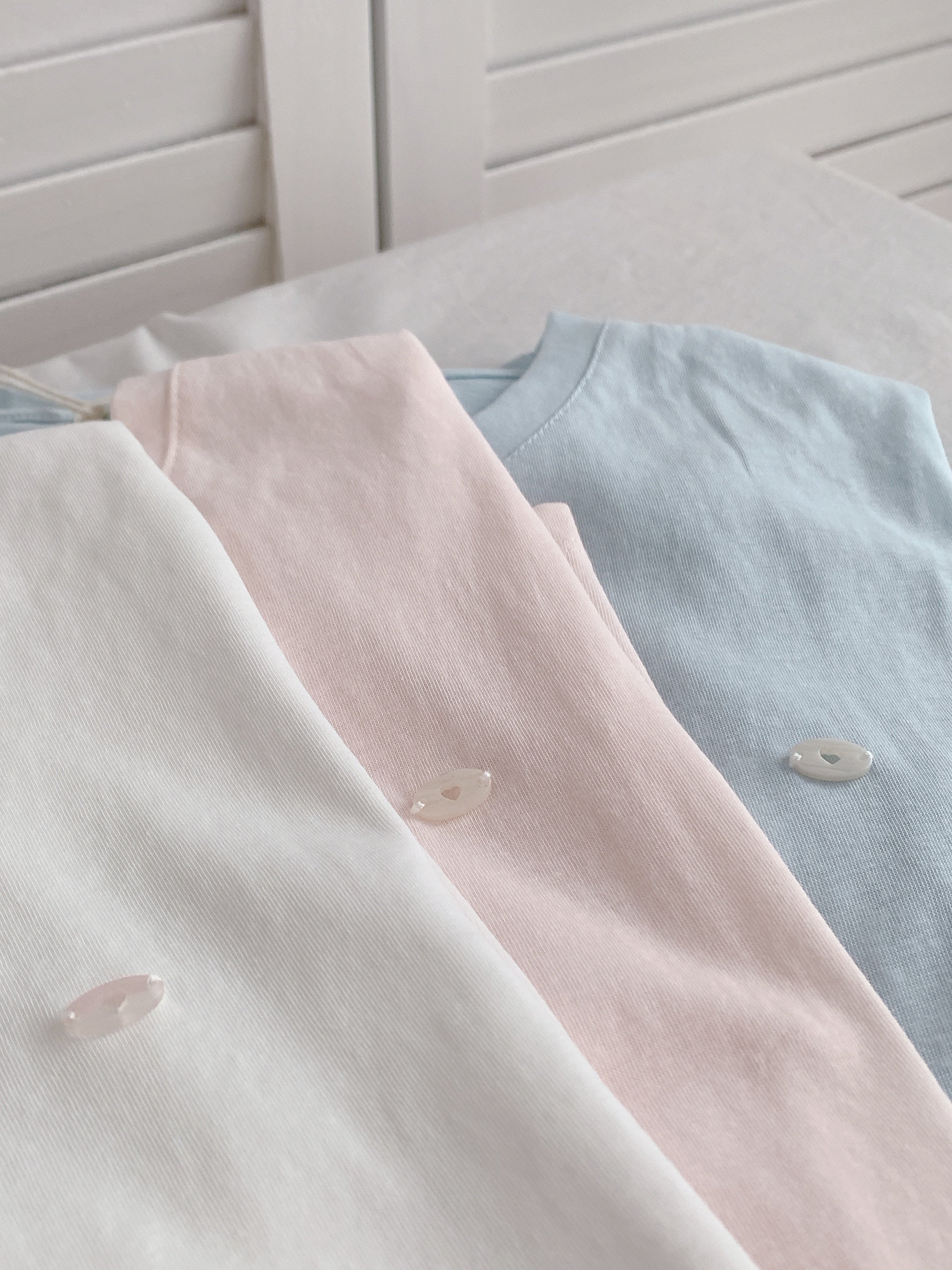 HELLO MILK TEE- 86502  簡約短袖
