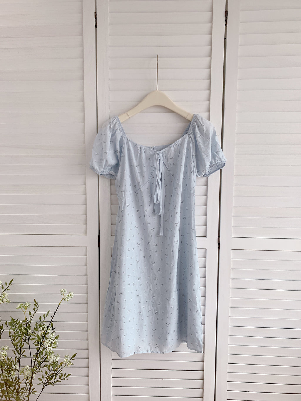HELLO MILK TEE- 86468  碎花連衣裙