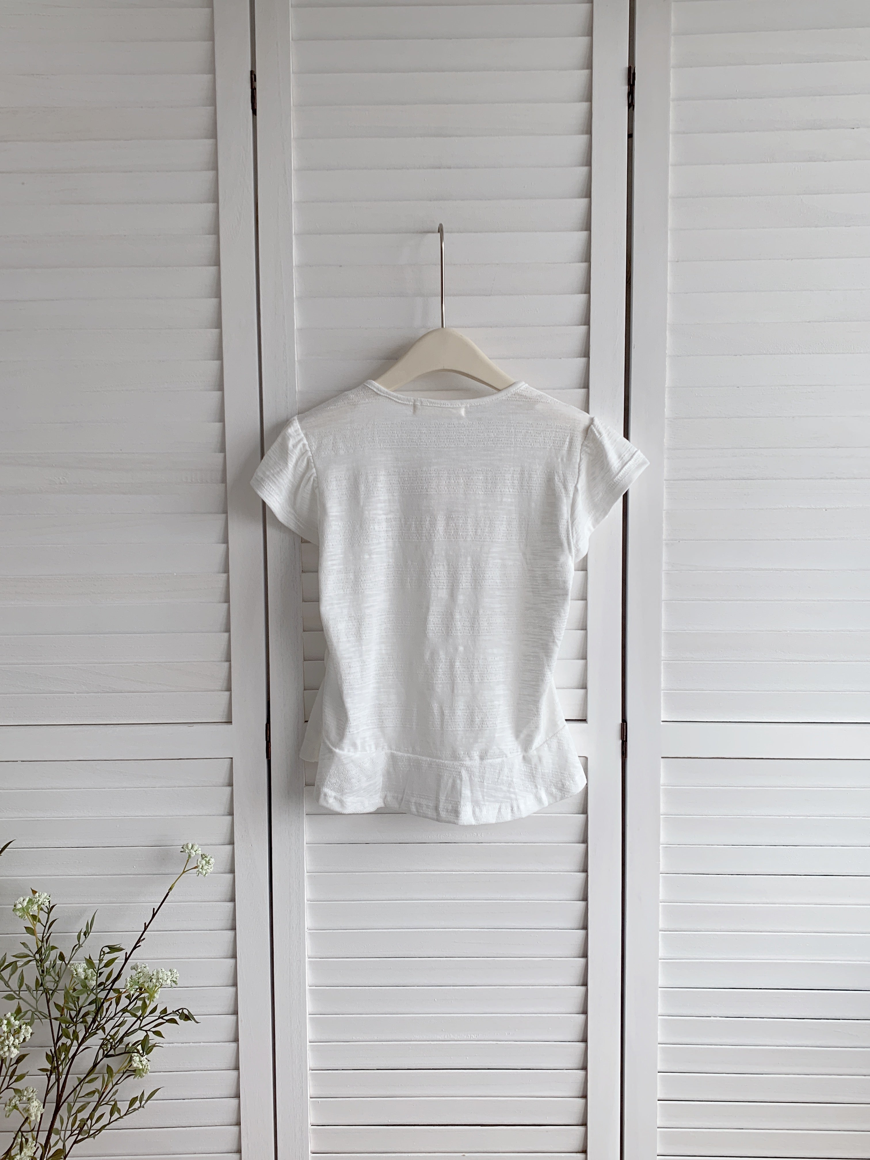 HELLO MILK TEE- 86476  韓系上衣