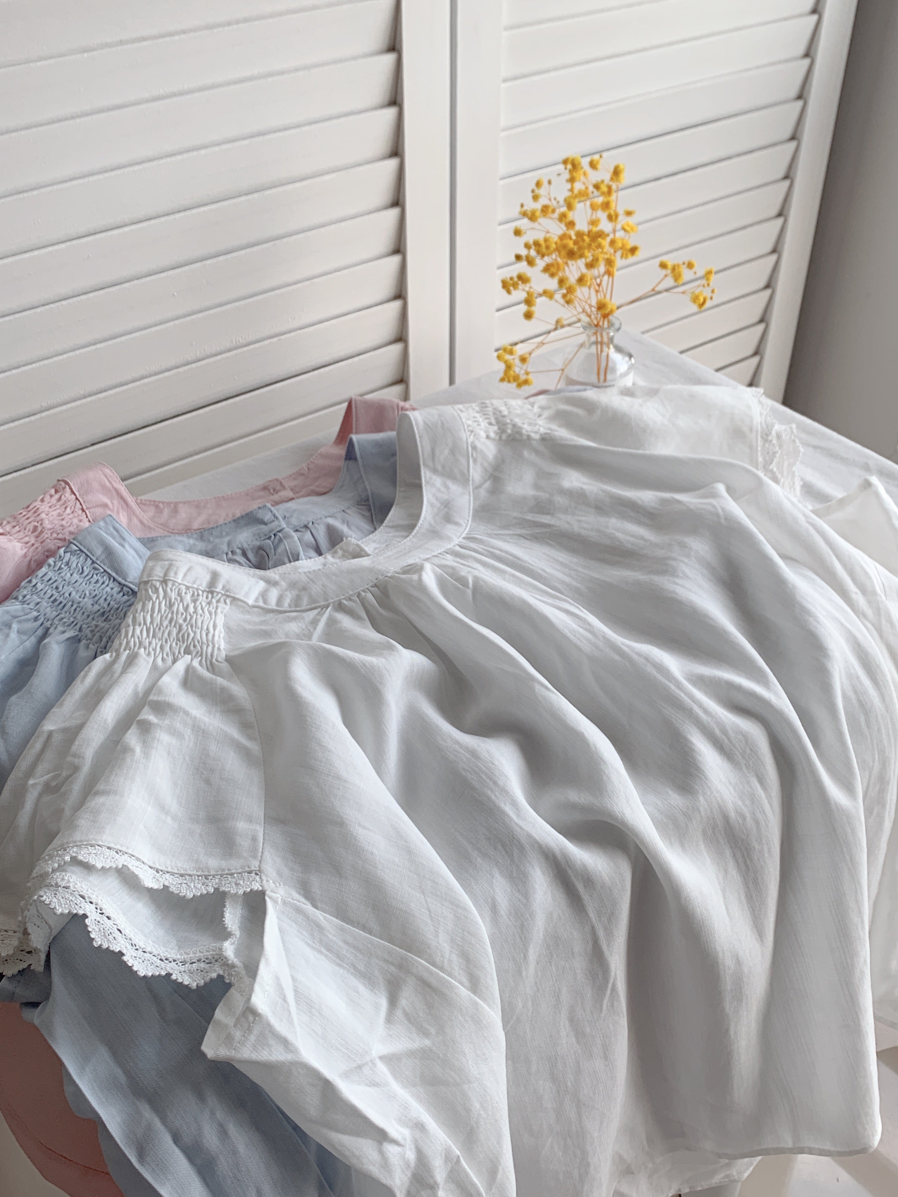 HELLO MILK TEE- 86628  簡約小衫