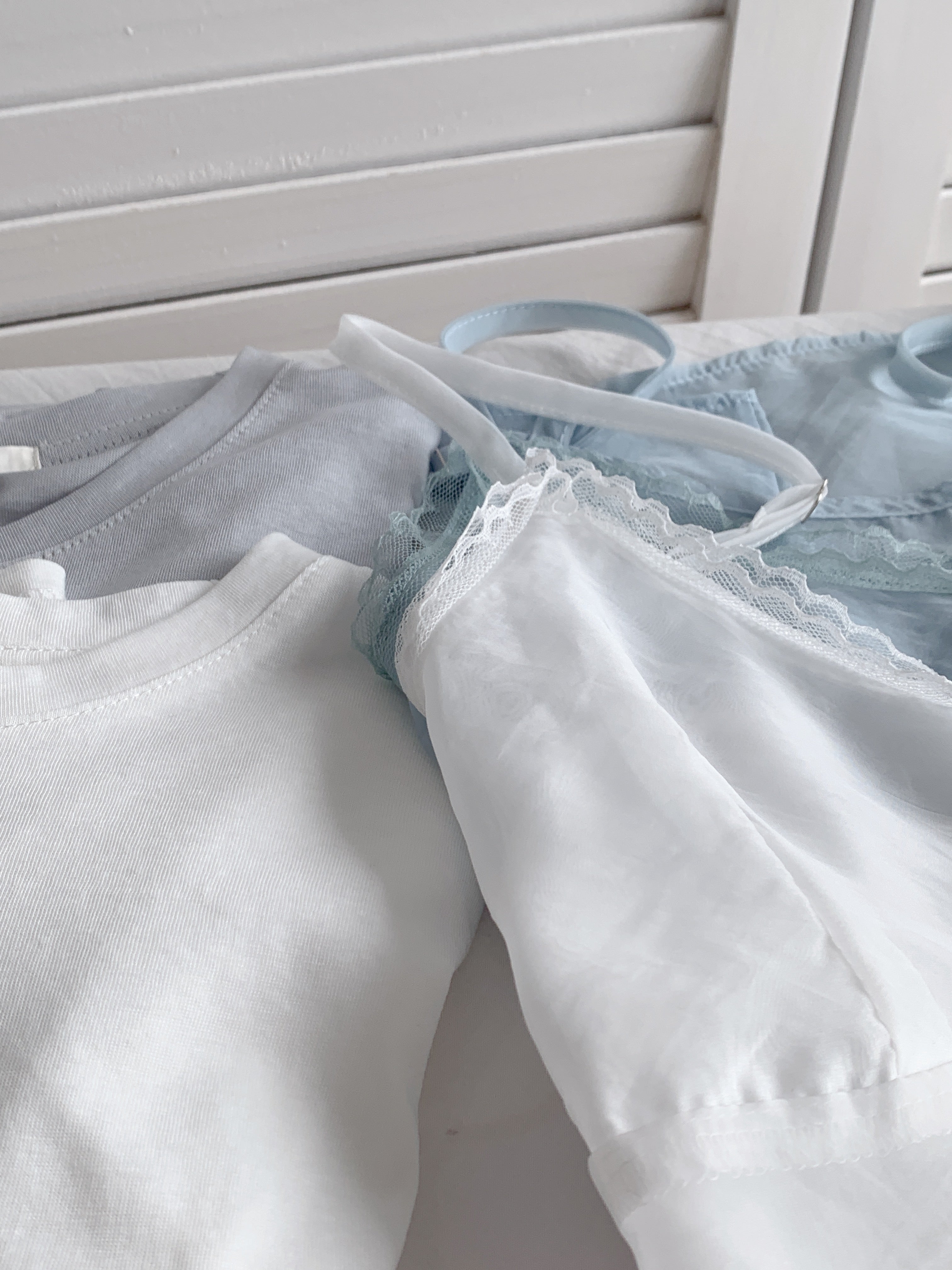 HELLO MILK TEE- 86624   短袖兩件套