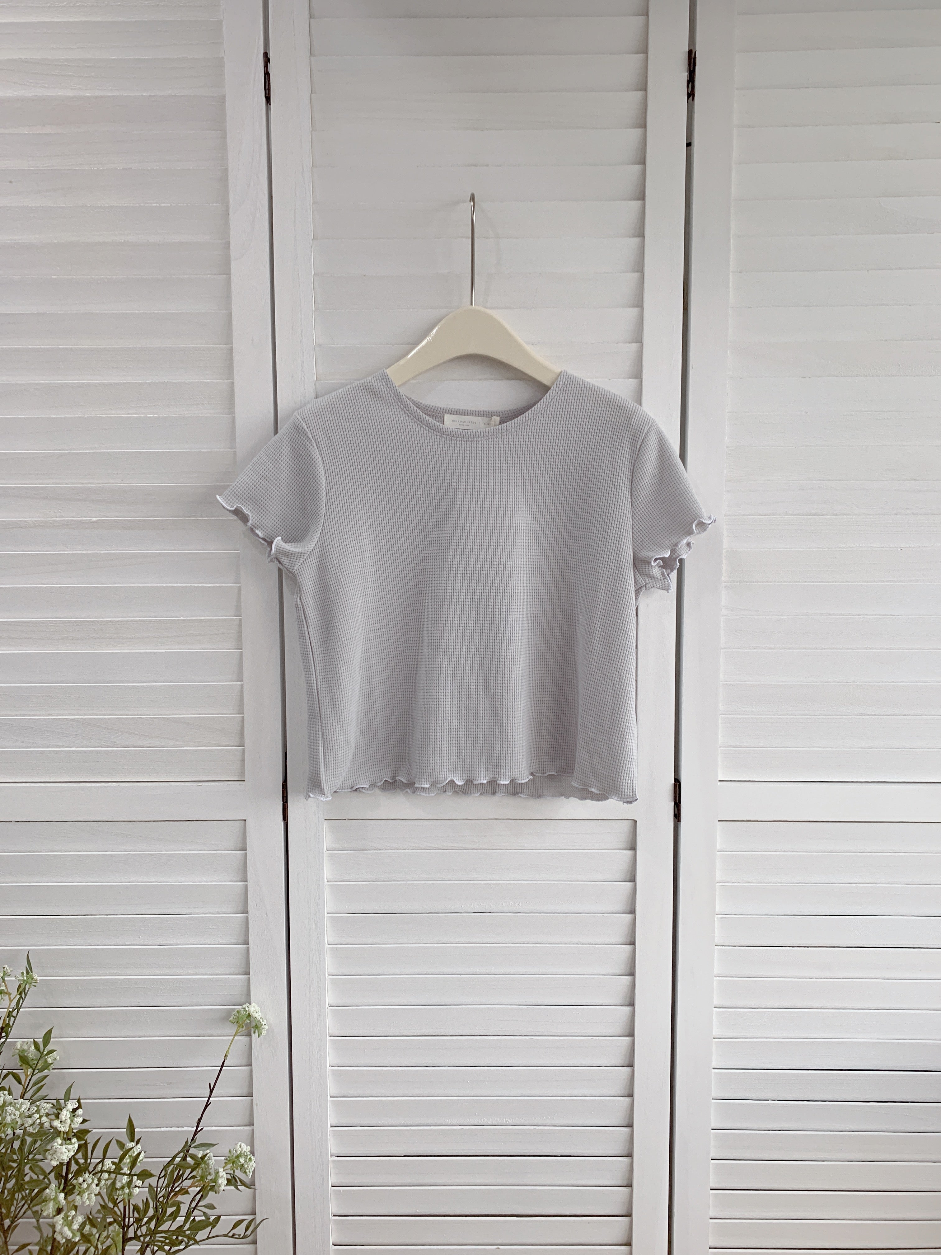 HELLO MILK TEE- 86687   圓領上衣