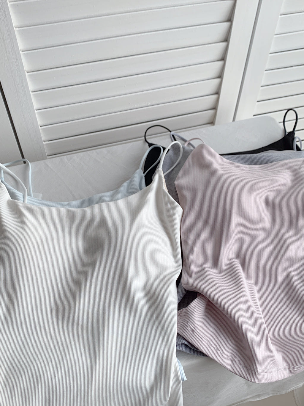HELLO MILK TEE- 86672   細肩帶背心