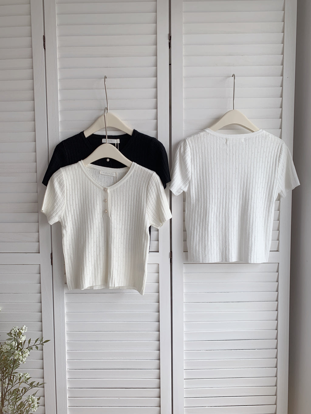 HELLO MILK TEE- 86691   百搭上衣