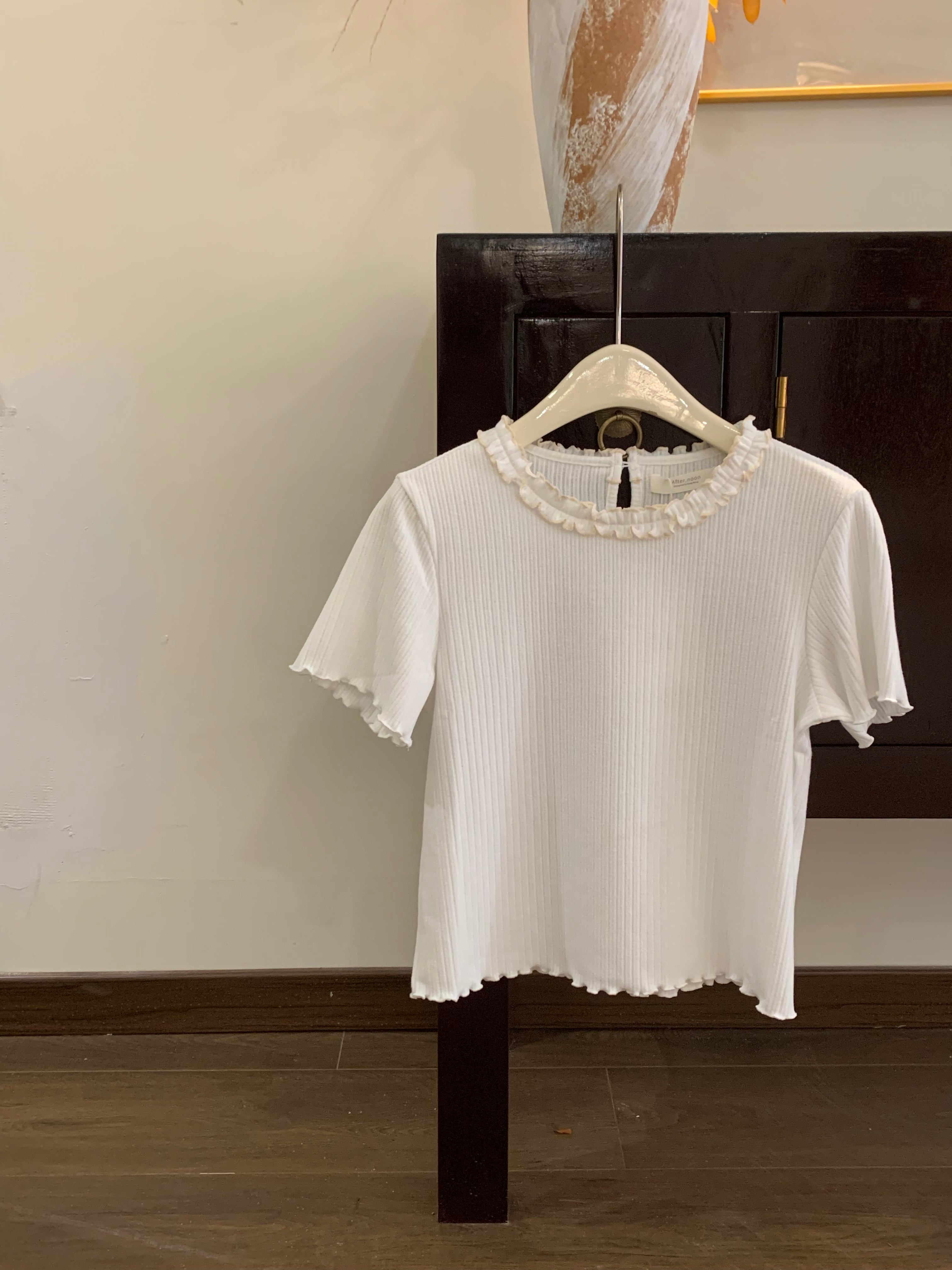 HELLO MILK TEE- 86731   韓系小衫