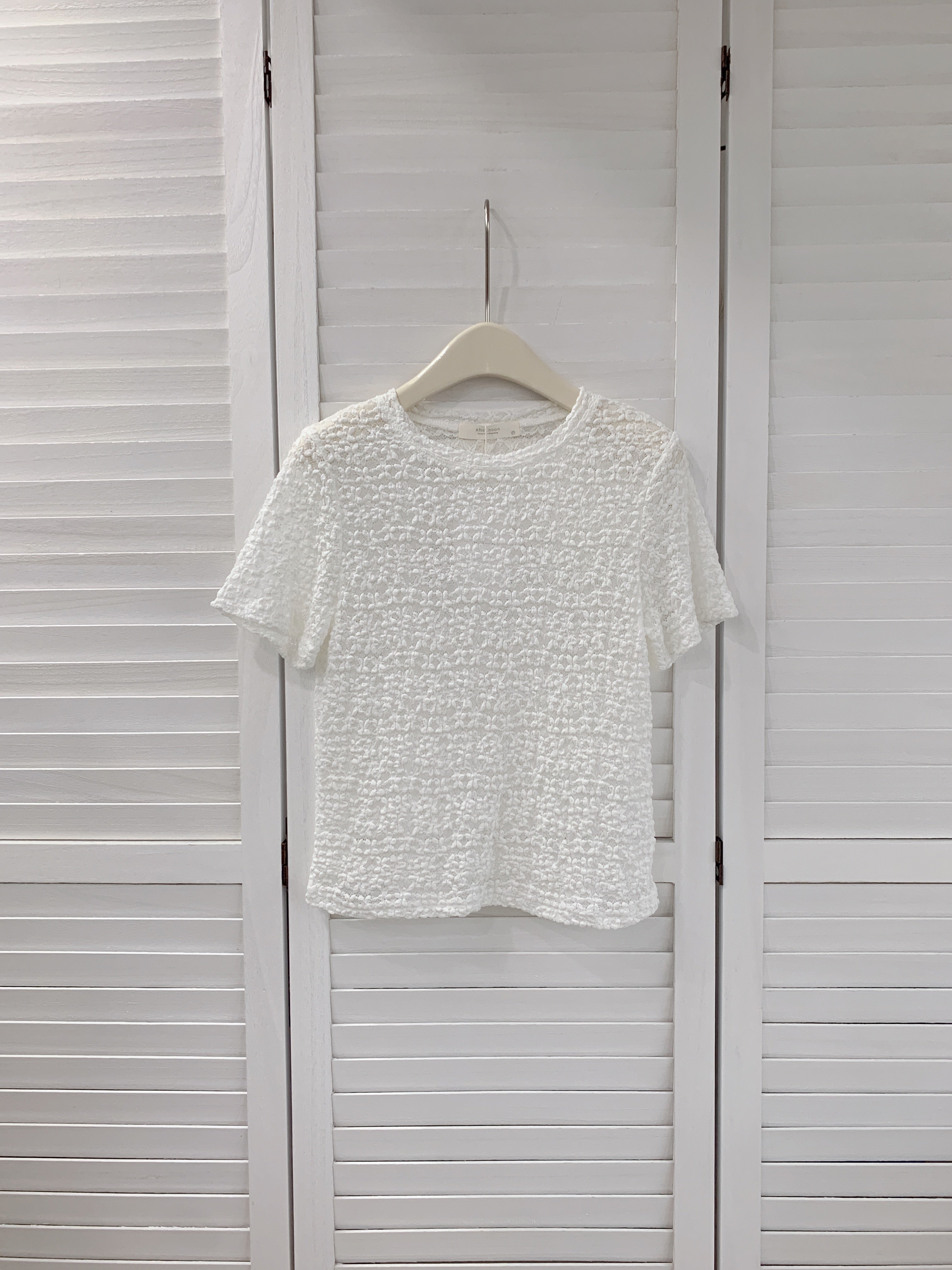 HELLO MILK TEE- 86728   圓領上衣