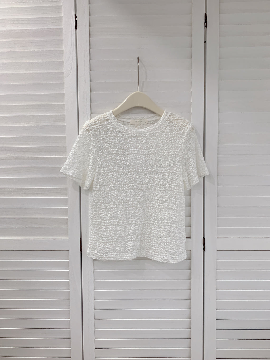 HELLO MILK TEE- 86728   圓領上衣