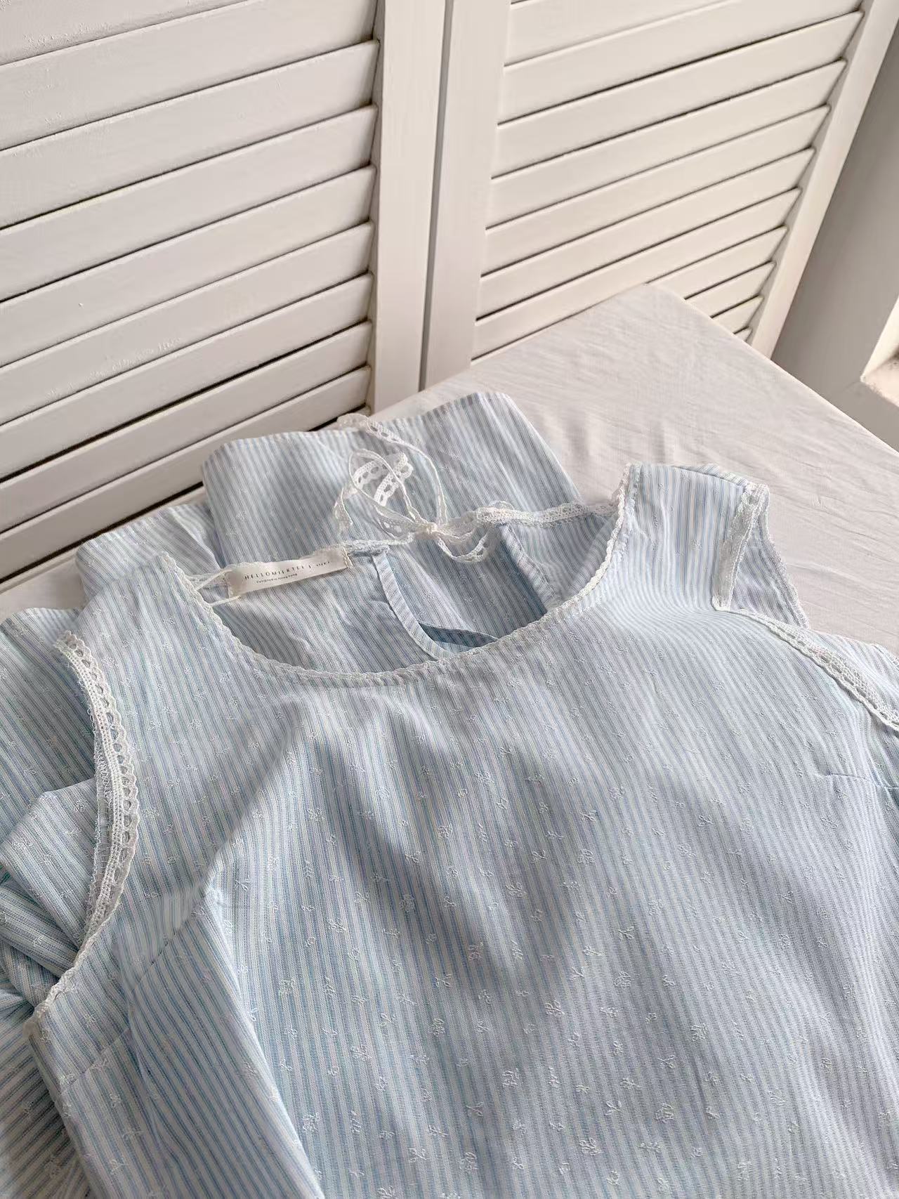 HELLO MILK TEE- 86443   無袖連衣裙