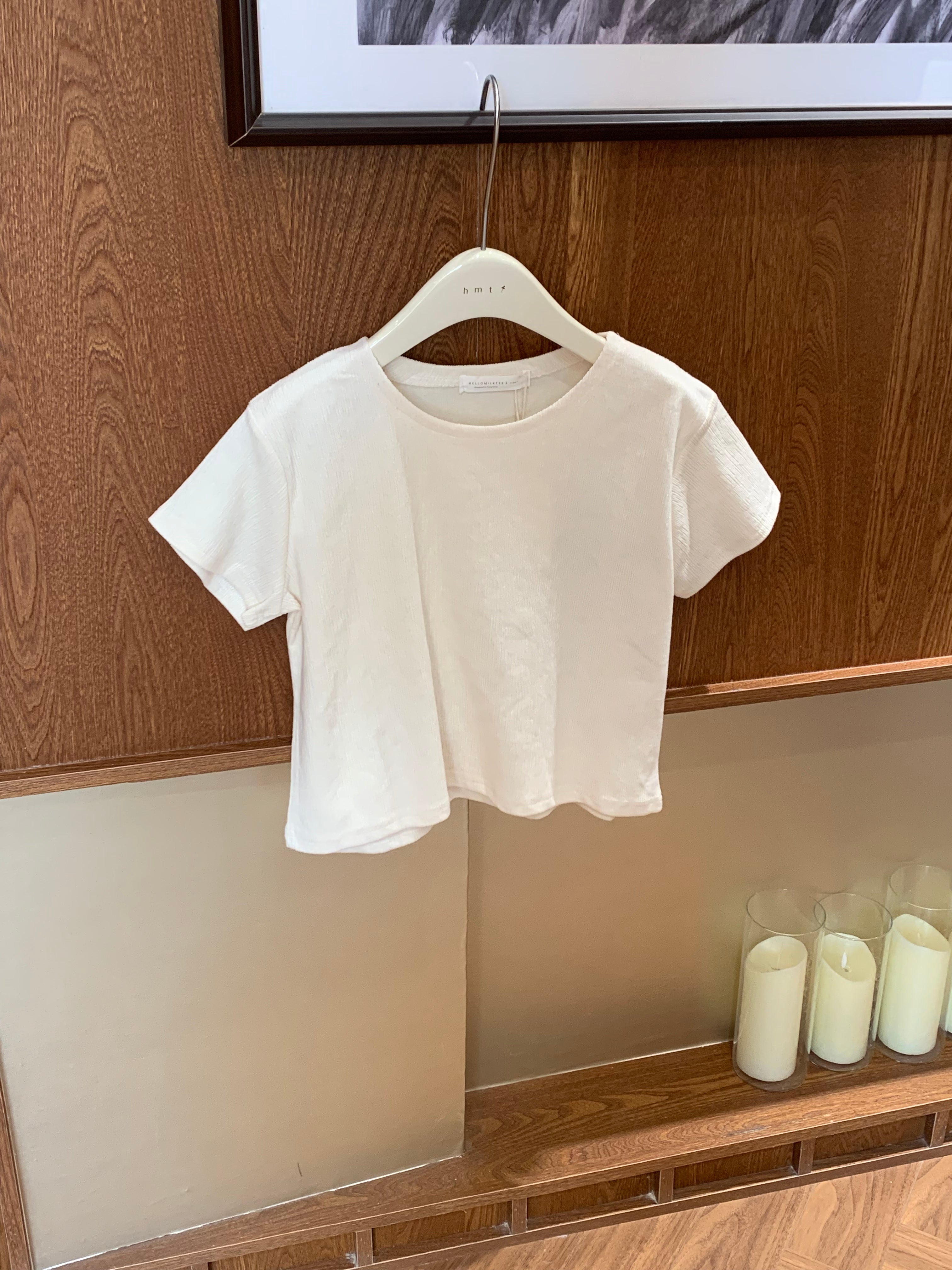 HELLO MILK TEE- 86478   韓系短袖