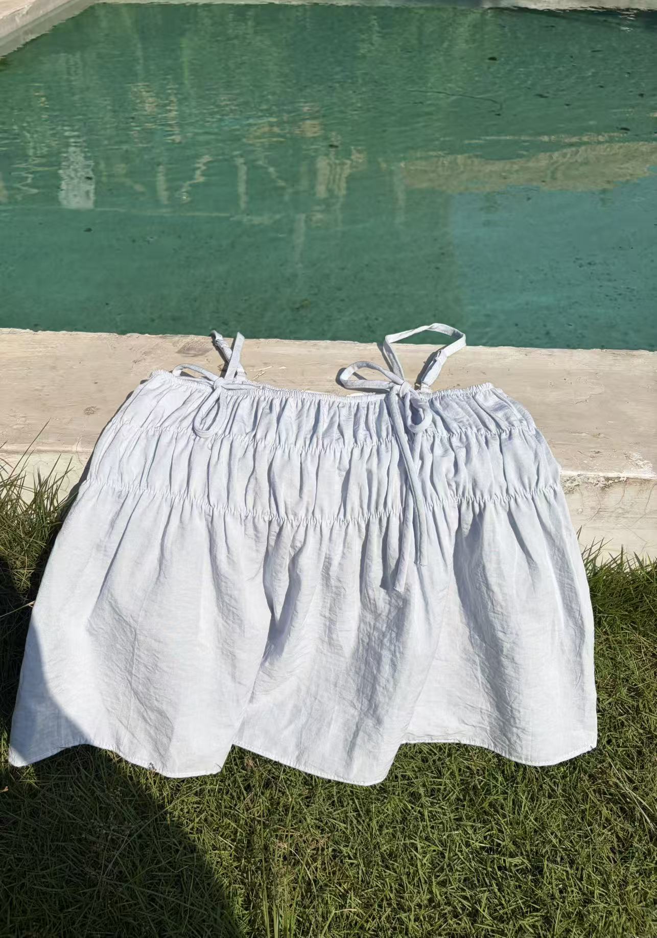 HELLO MILK TEE- 86712   百搭吊帶衫