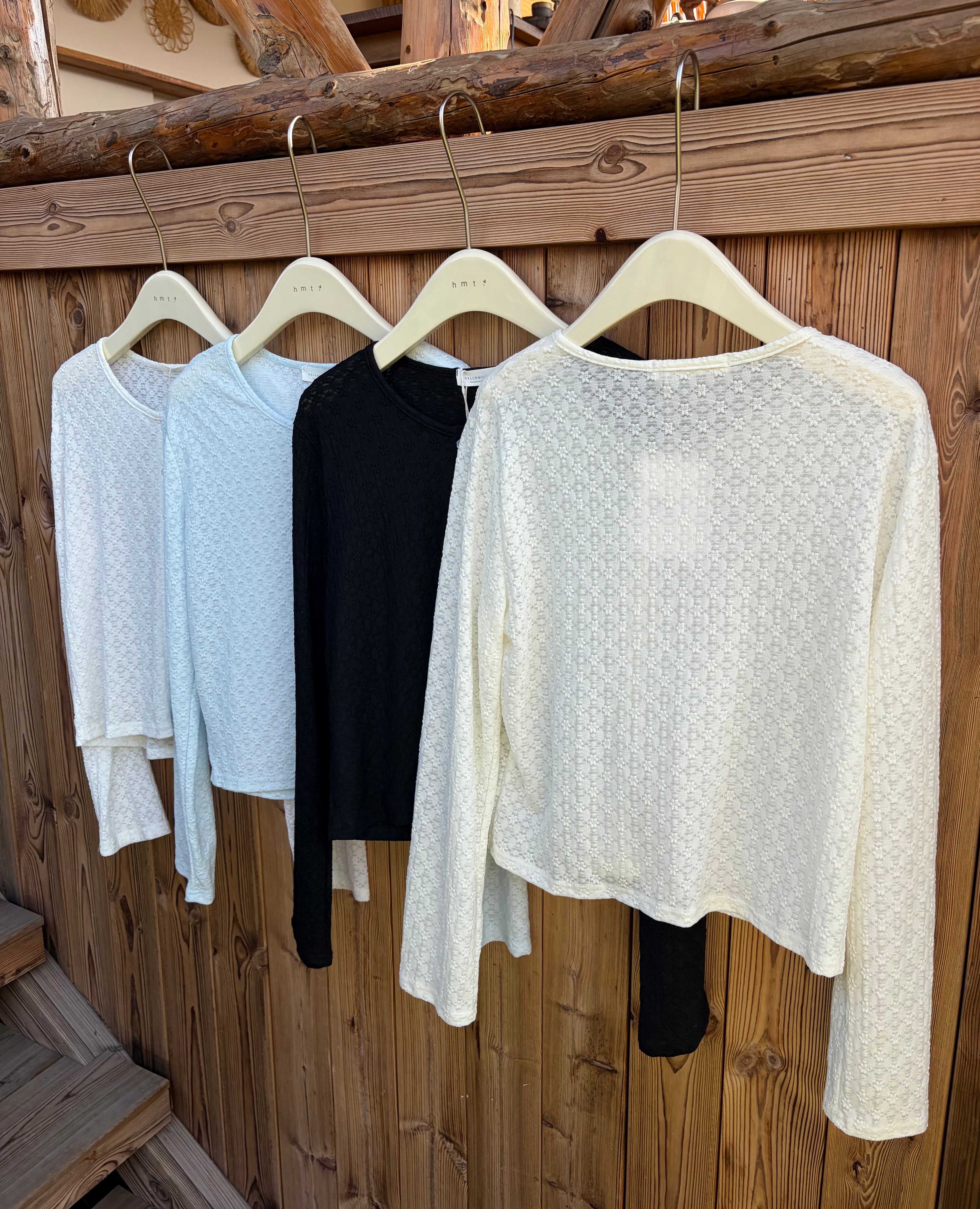 HELLO MILK TEE- 86740  百搭開衫