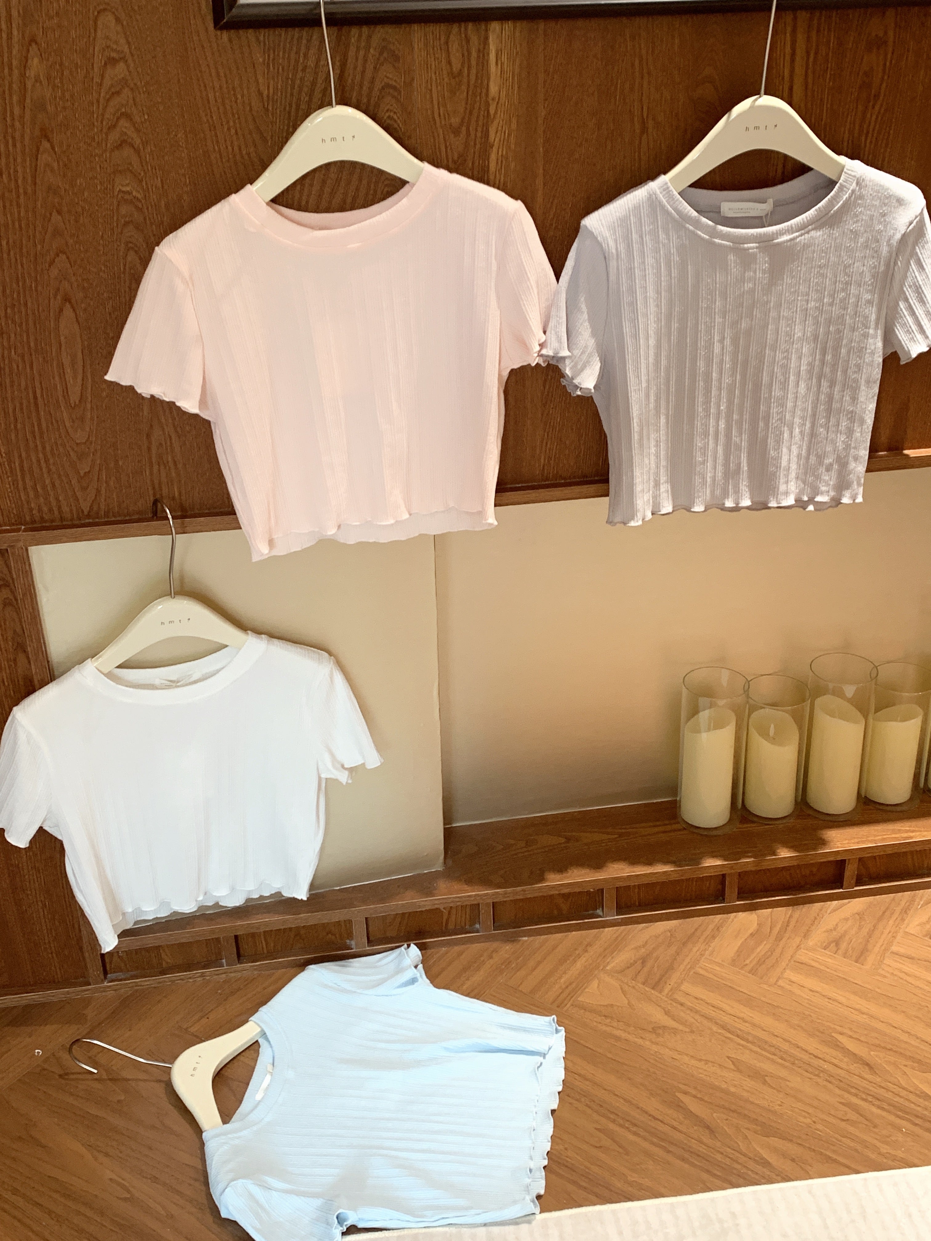 HELLO MILK TEE- 86774   圓領上衣