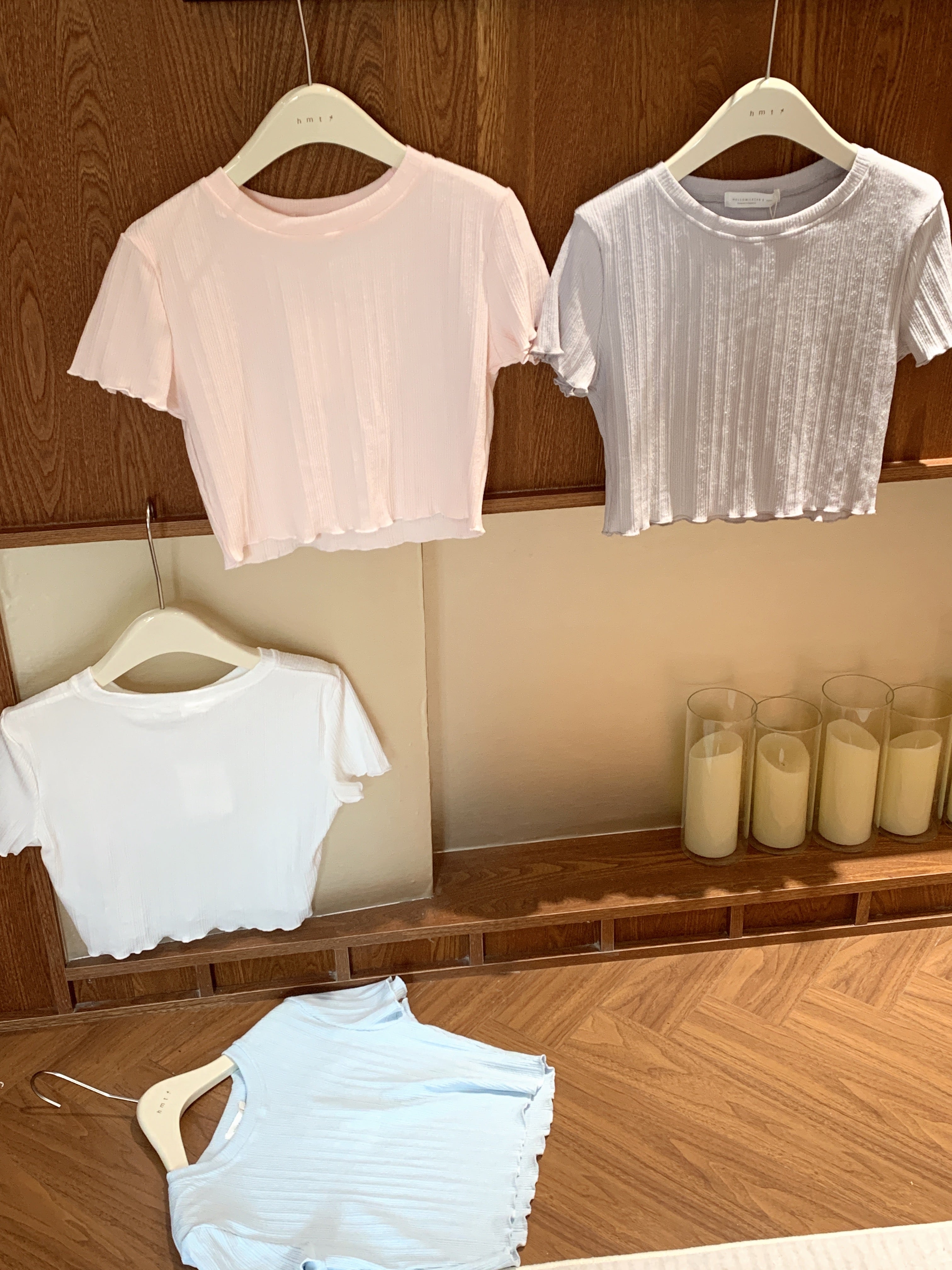 HELLO MILK TEE- 86774   圓領上衣