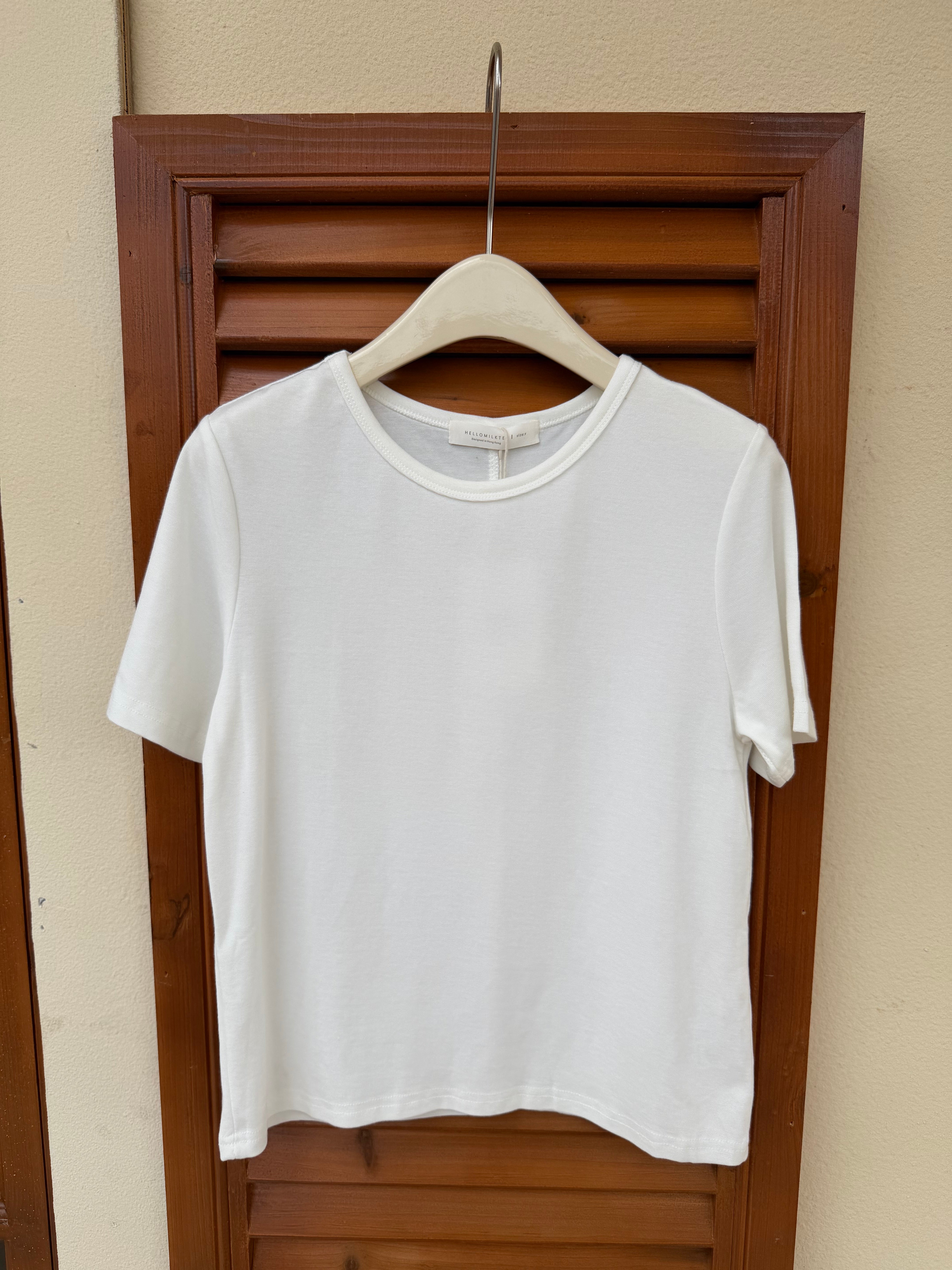 HELLO MILK TEE- 86831   圓領短袖