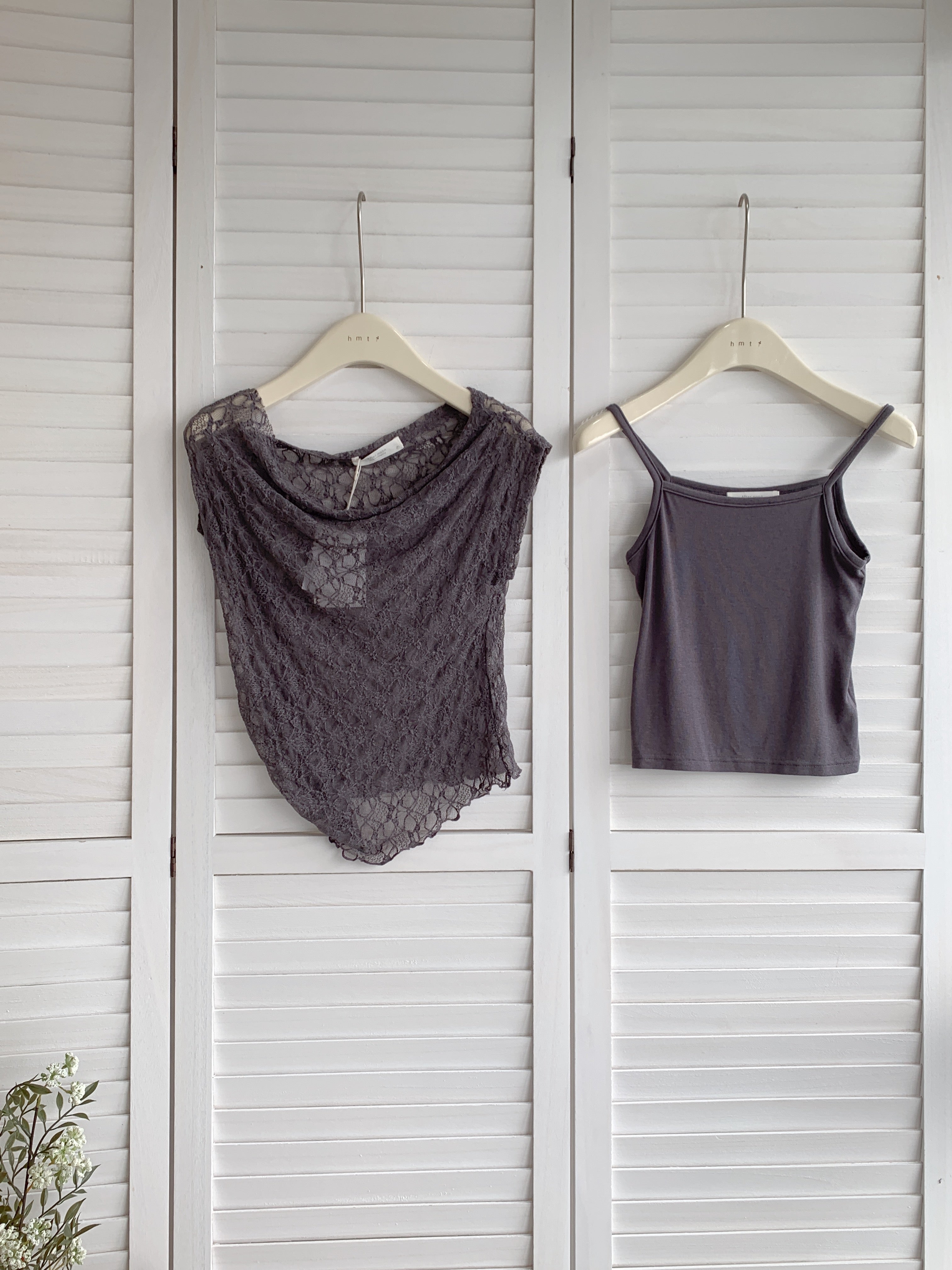 HELLO MILK TEE- 86727   百搭兩件套