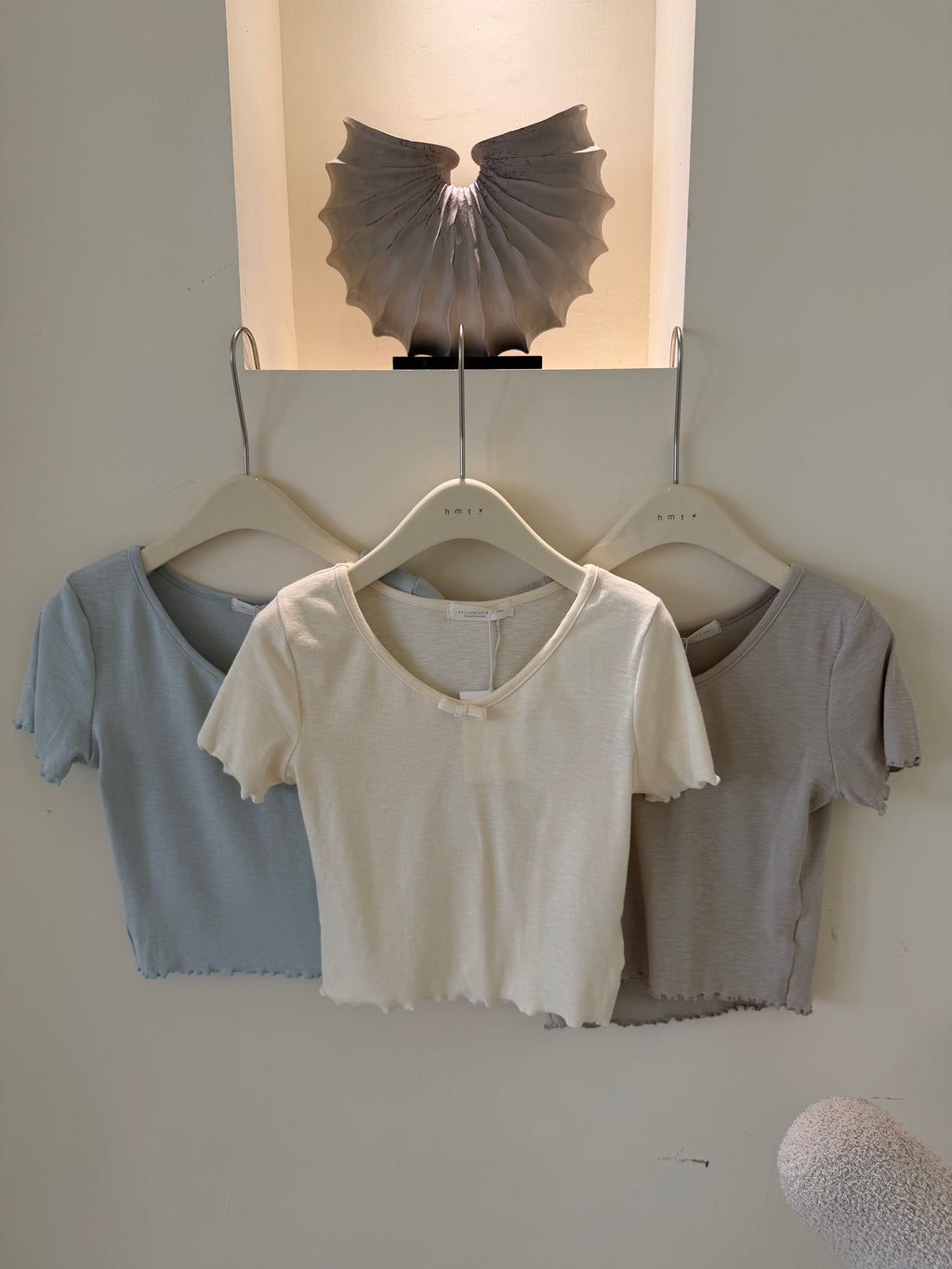 HELLO MILK TEE- 86849   圓領小衫