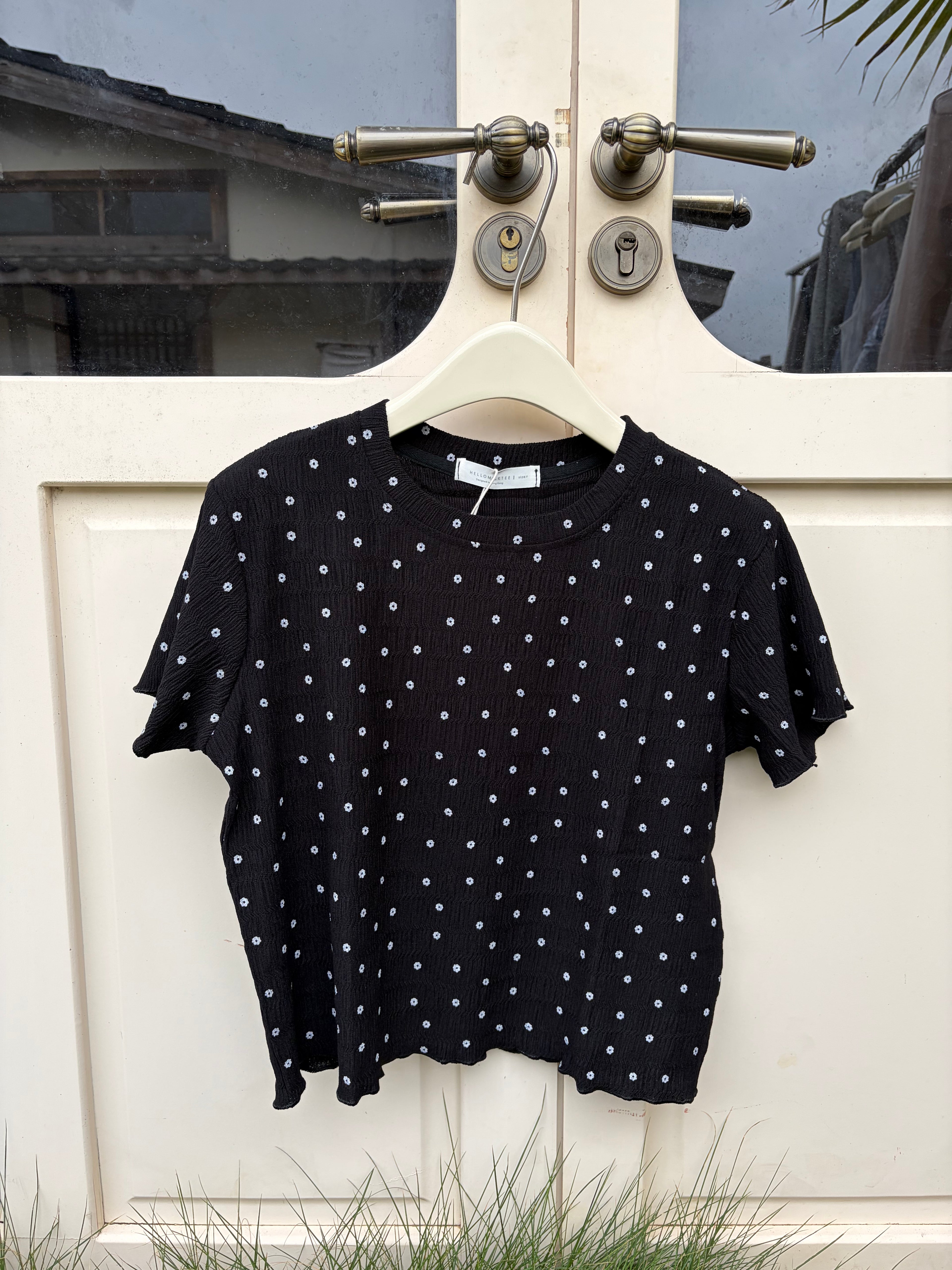 HELLO MILK TEE- 86692   簡約短袖衫