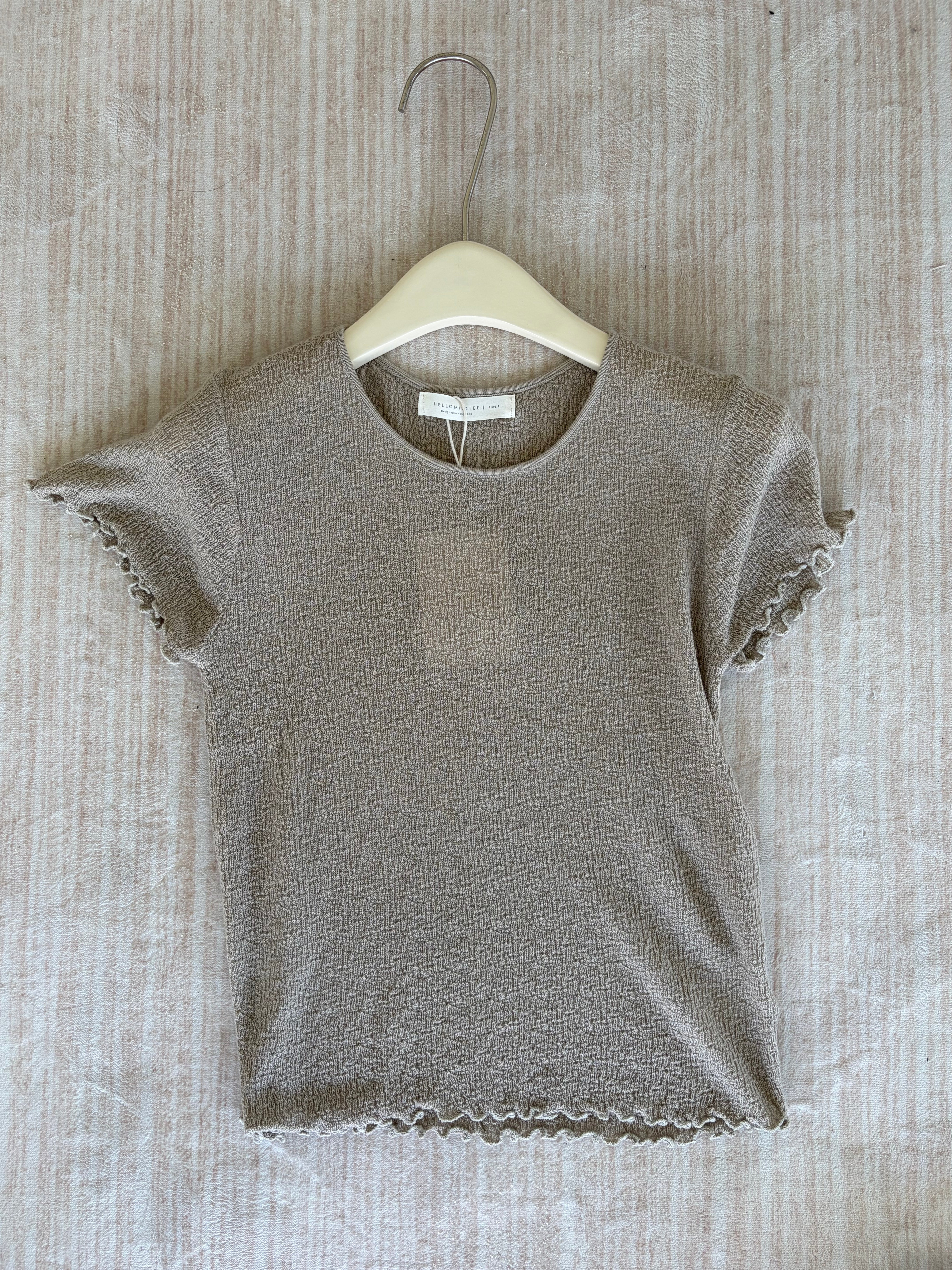 HELLO MILK TEE- 86890   圓領短袖衫