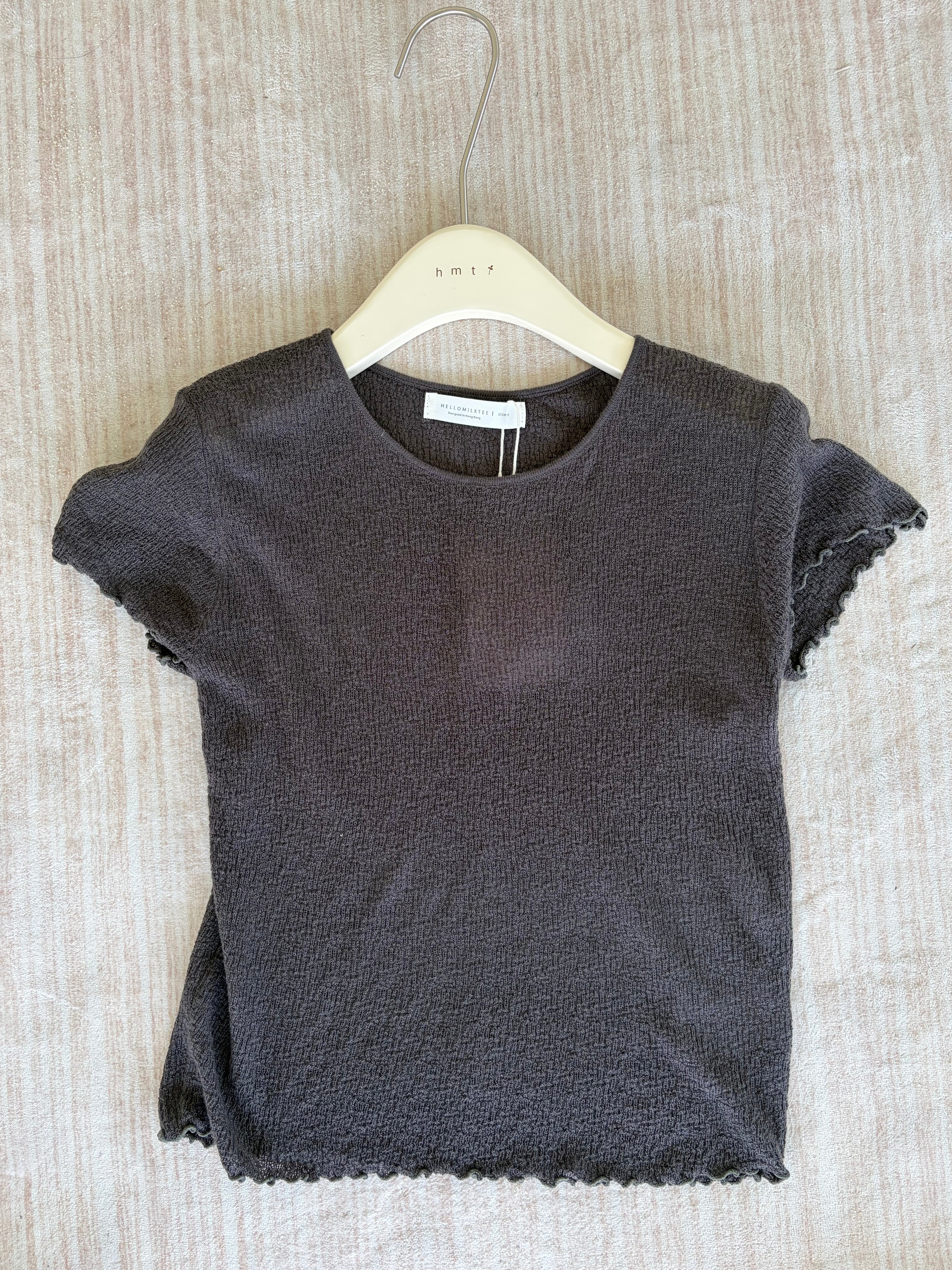 HELLO MILK TEE- 86890   圓領短袖衫
