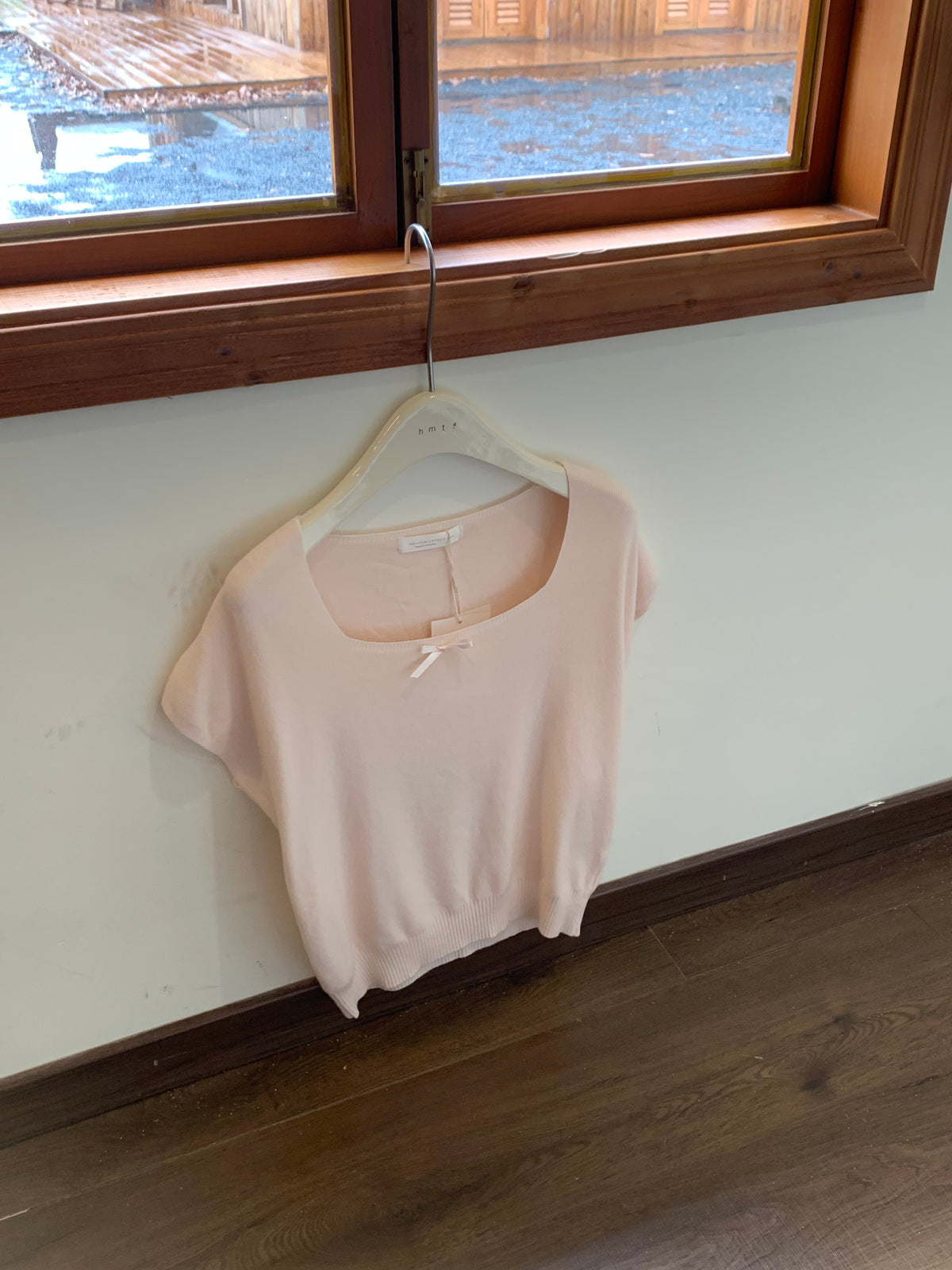 HELLO MILK TEE- 86875   方領上衣