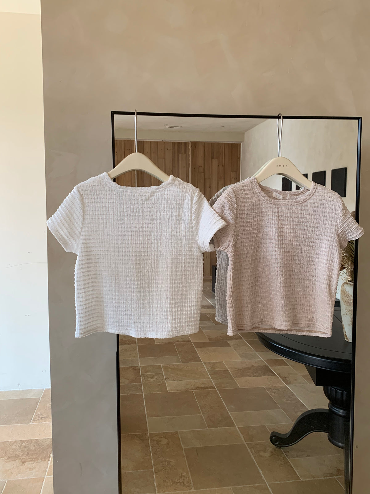 HELLO MILK TEE- 86838   圓領上衣