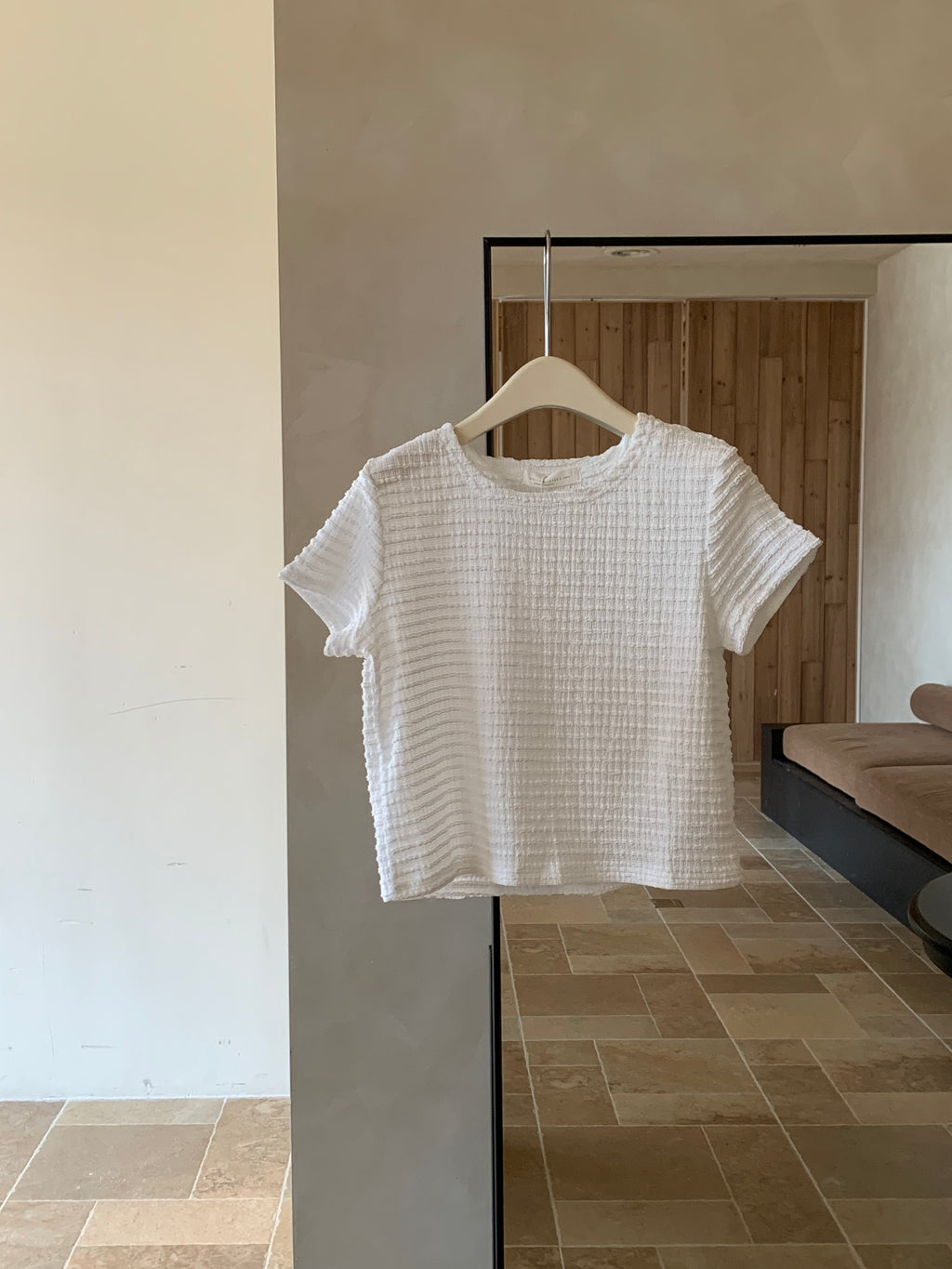HELLO MILK TEE- 86838   圓領上衣