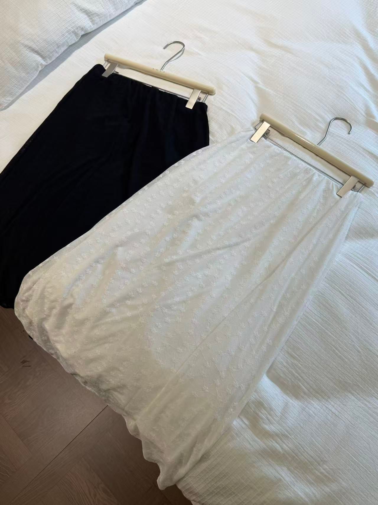 HELLO MILK TEE- 86937 韓系半裙
