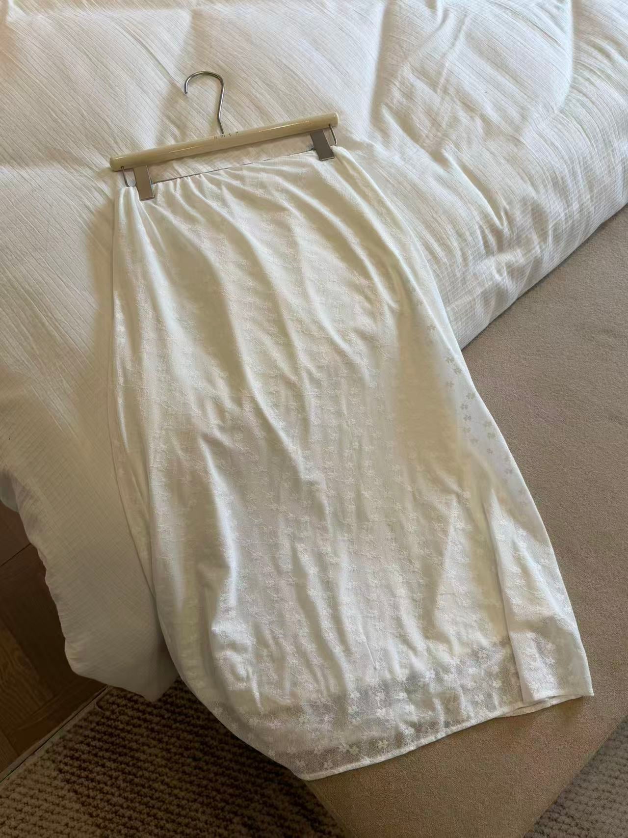 HELLO MILK TEE- 86937 韓系半裙