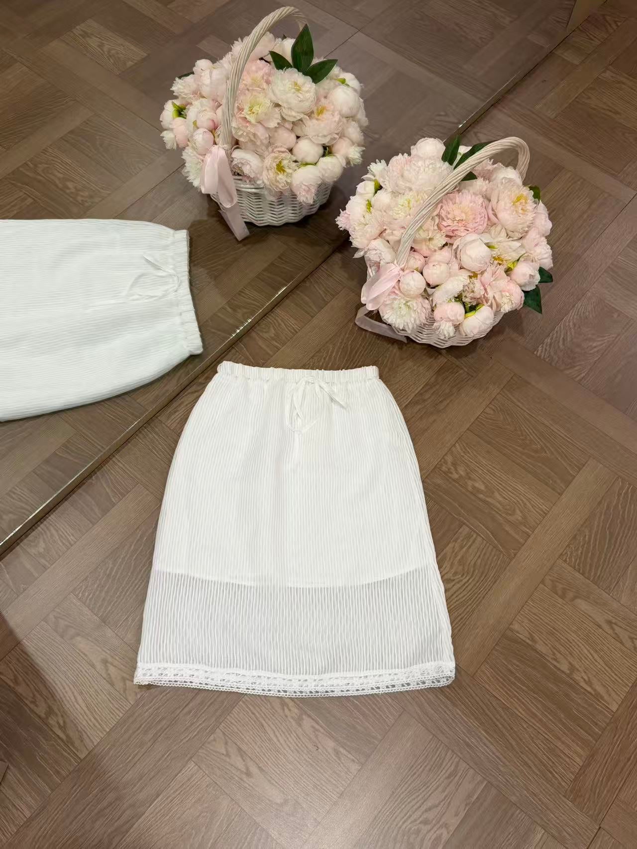 HELLO MILK TEE- 86901 百搭半裙