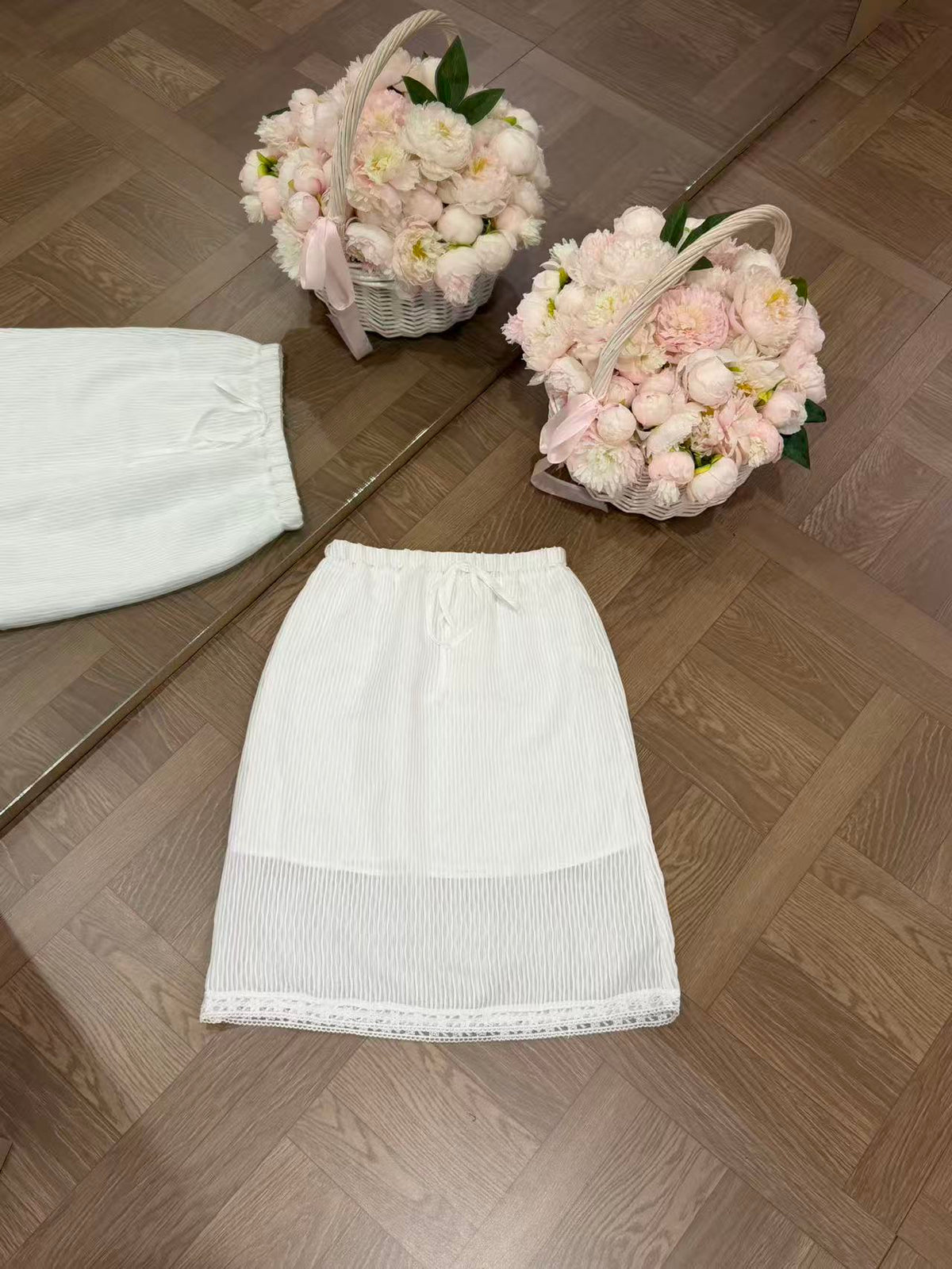 HELLO MILK TEE- 86901 百搭半裙