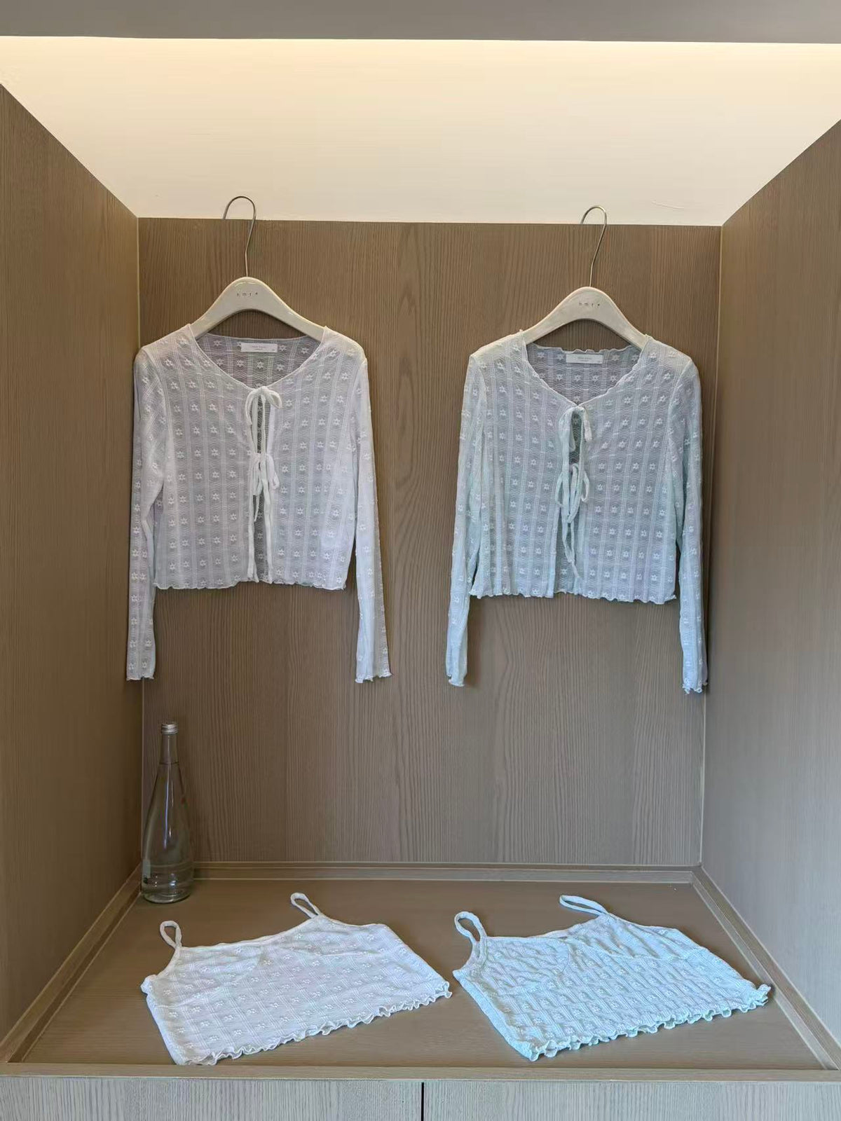 HELLO MILK TEE- 86933 質感兩件套