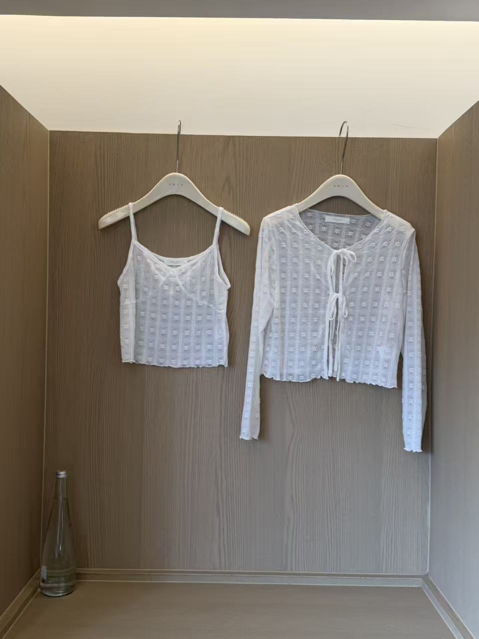 HELLO MILK TEE- 86933 質感兩件套