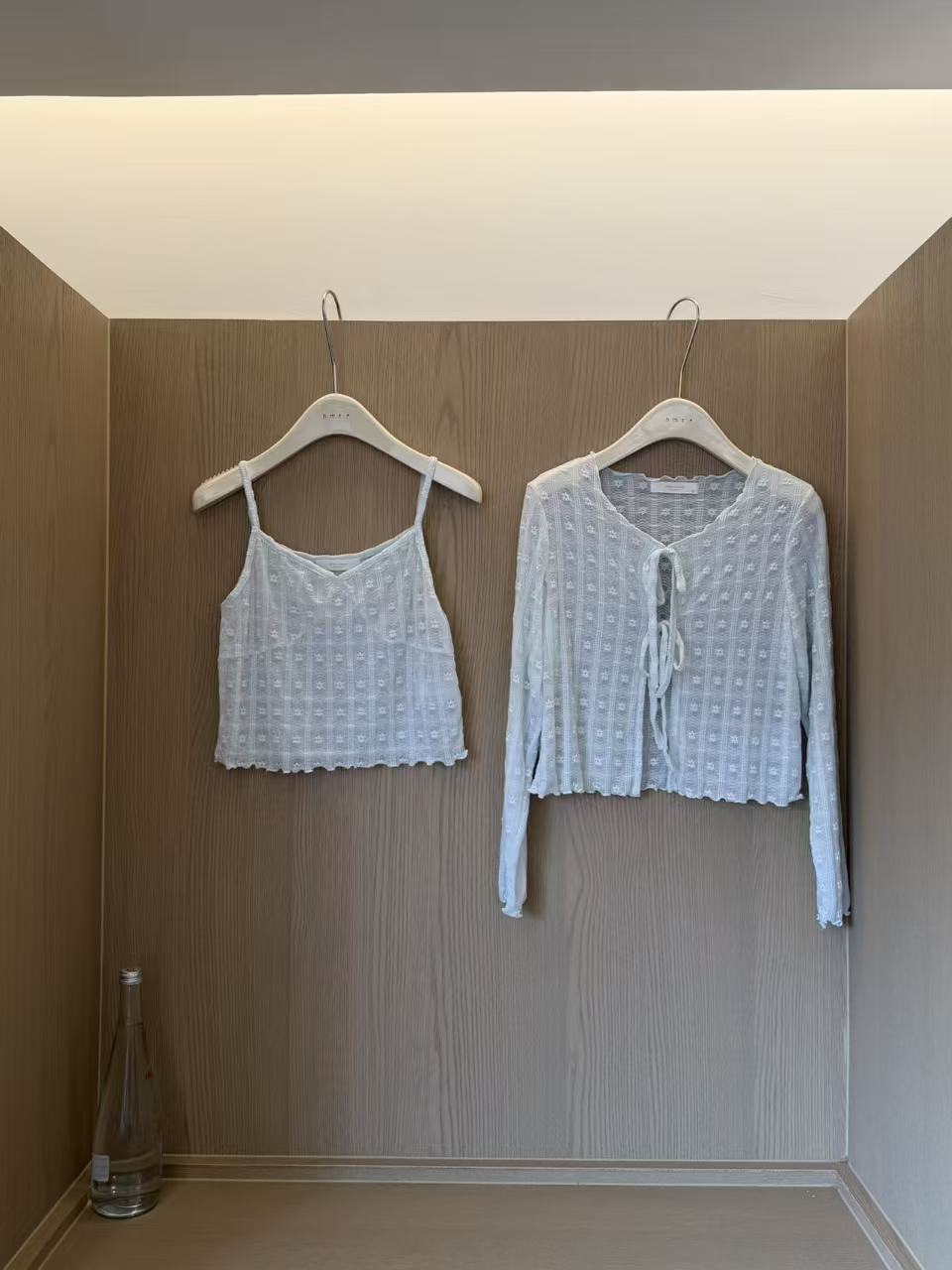 HELLO MILK TEE- 86933 質感兩件套